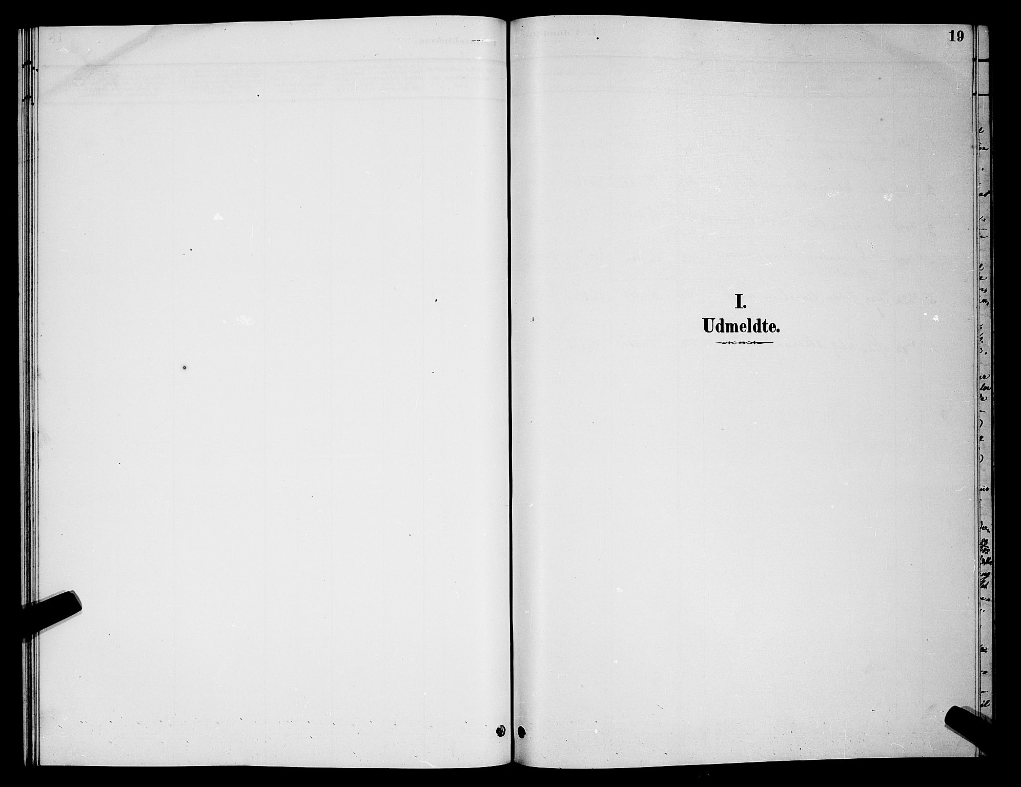 Vadsø sokneprestkontor, SATØ/S-1325/H/Hb/L0005klokker: Klokkerbok nr. 5, 1885-1901, s. 19