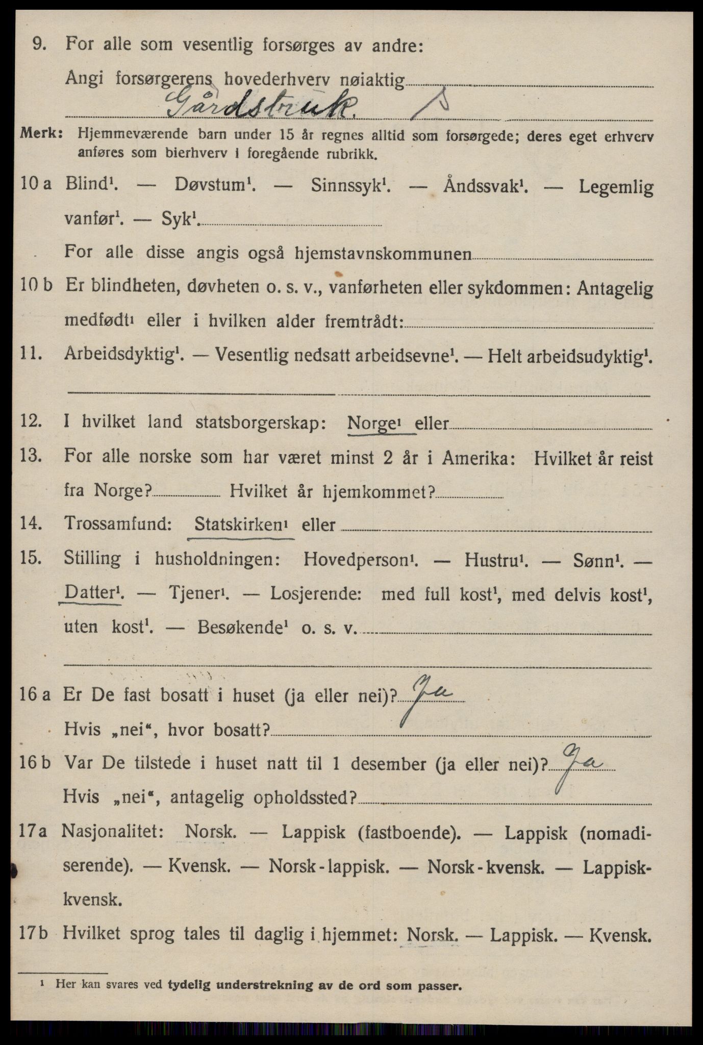 SAT, Folketelling 1920 for 1651 Hølonda herred, 1920, s. 408
