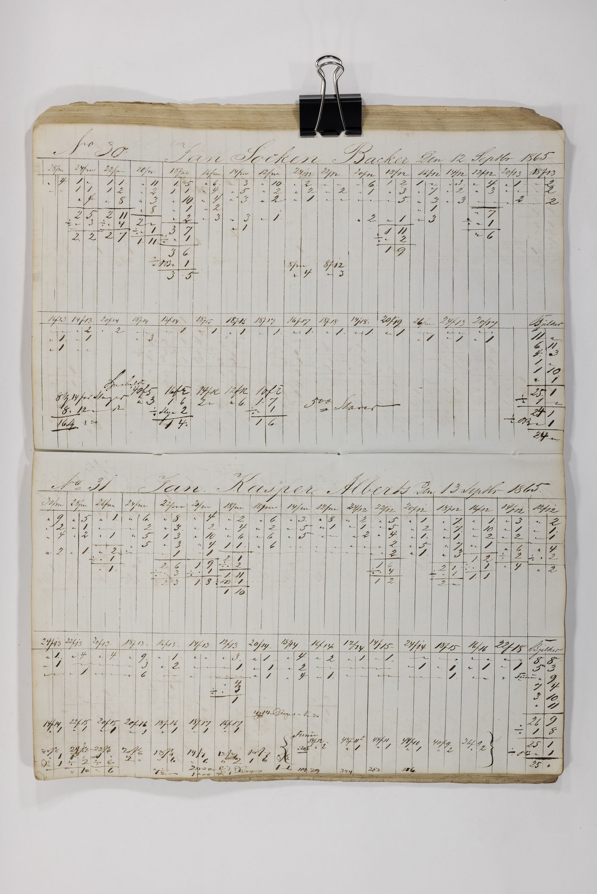 Blehr/ Kjellestad, TEMU/TGM-A-1212/E/Eb/L0010: Ladnings Liste, 1863-1868, s. 49