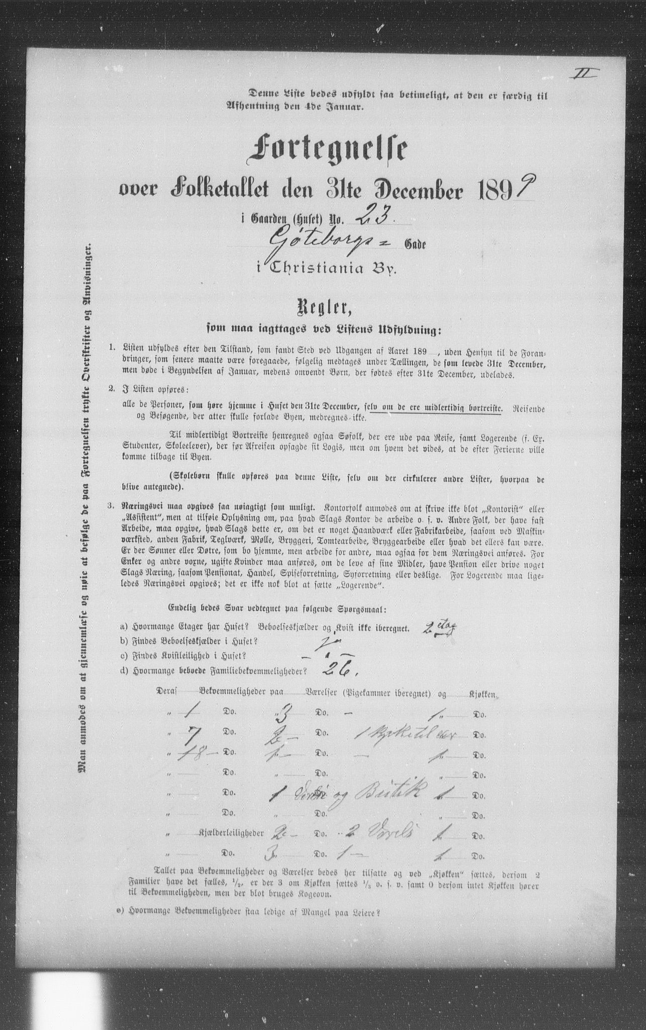 OBA, Kommunal folketelling 31.12.1899 for Kristiania kjøpstad, 1899, s. 4474