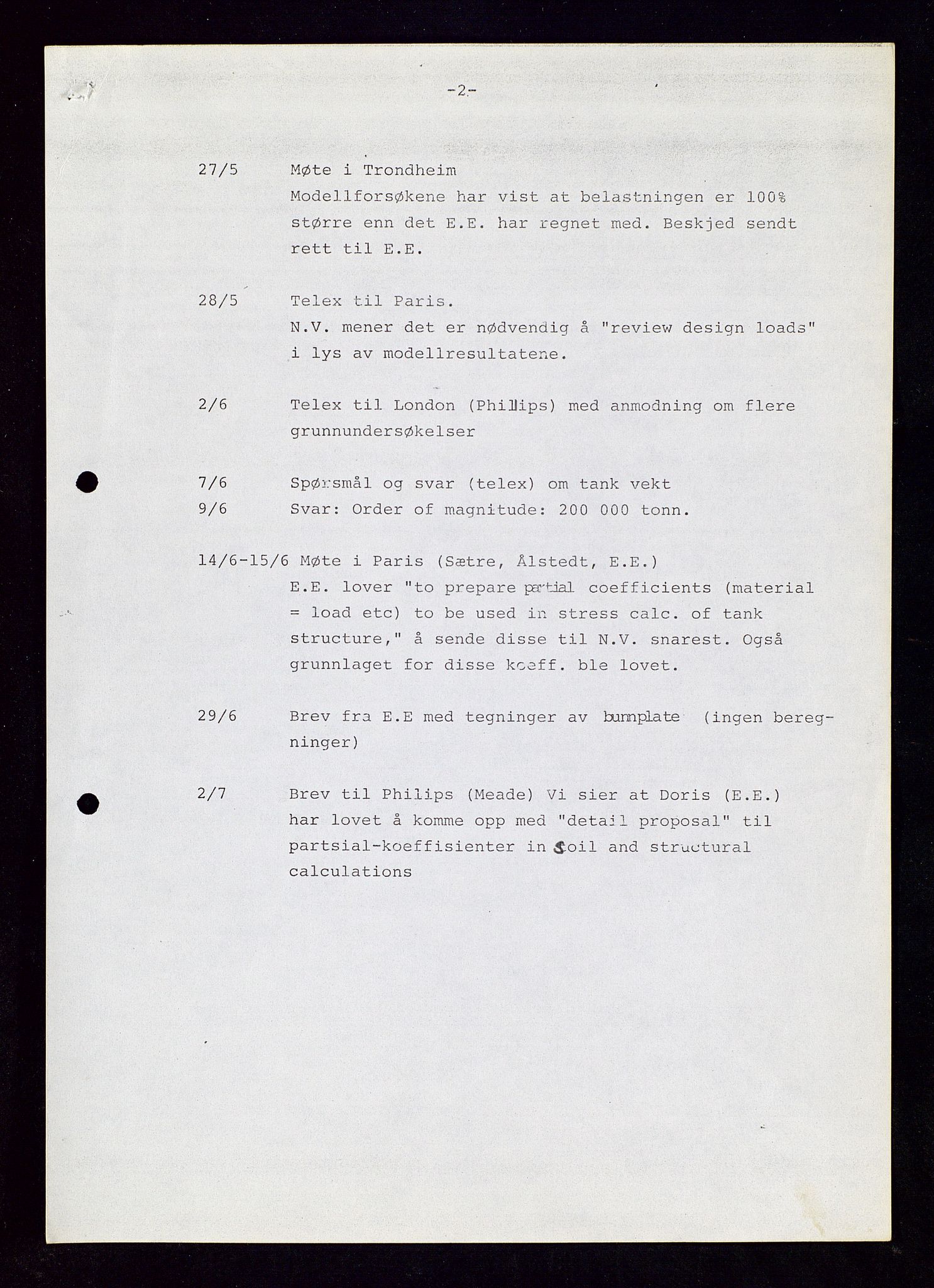 Industridepartementet, Oljekontoret, AV/SAST-A-101348/Dc/L0016: 756 Ekofisk center, betongkonstruksjoner, 1971-1972