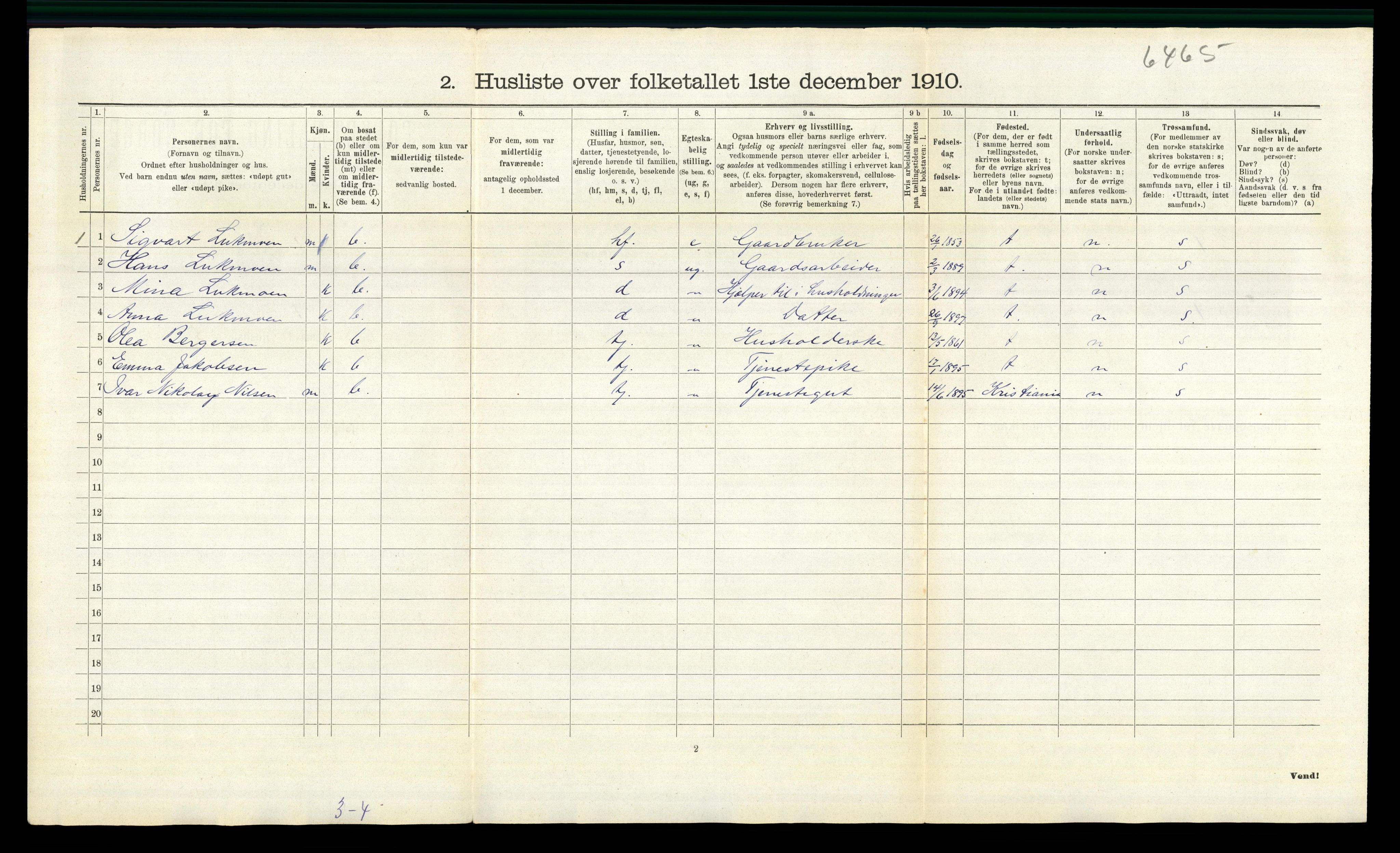 RA, Folketelling 1910 for 0419 Sør-Odal herred, 1910, s. 933