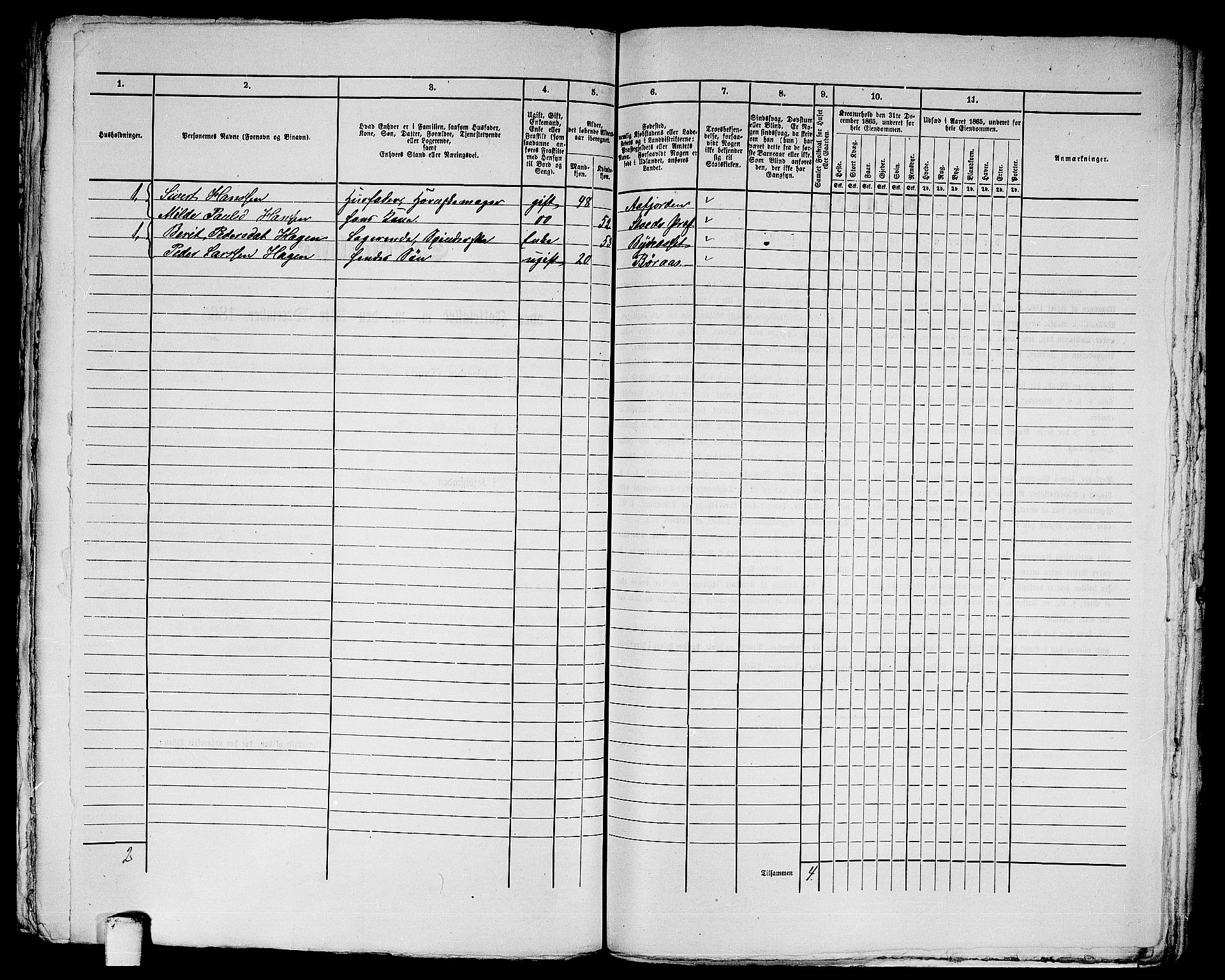 RA, Folketelling 1865 for 1601 Trondheim kjøpstad, 1865, s. 3041