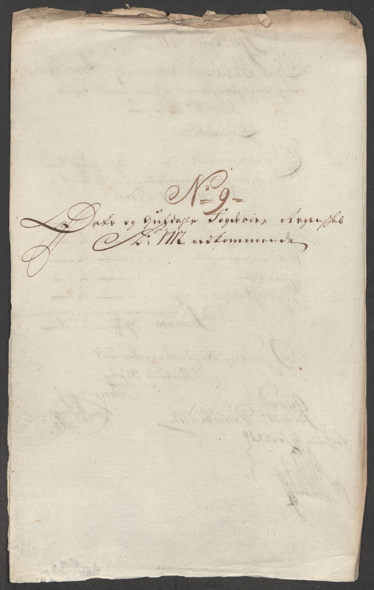 Rentekammeret inntil 1814, Reviderte regnskaper, Fogderegnskap, AV/RA-EA-4092/R60/L3963: Fogderegnskap Orkdal og Gauldal, 1712, s. 133