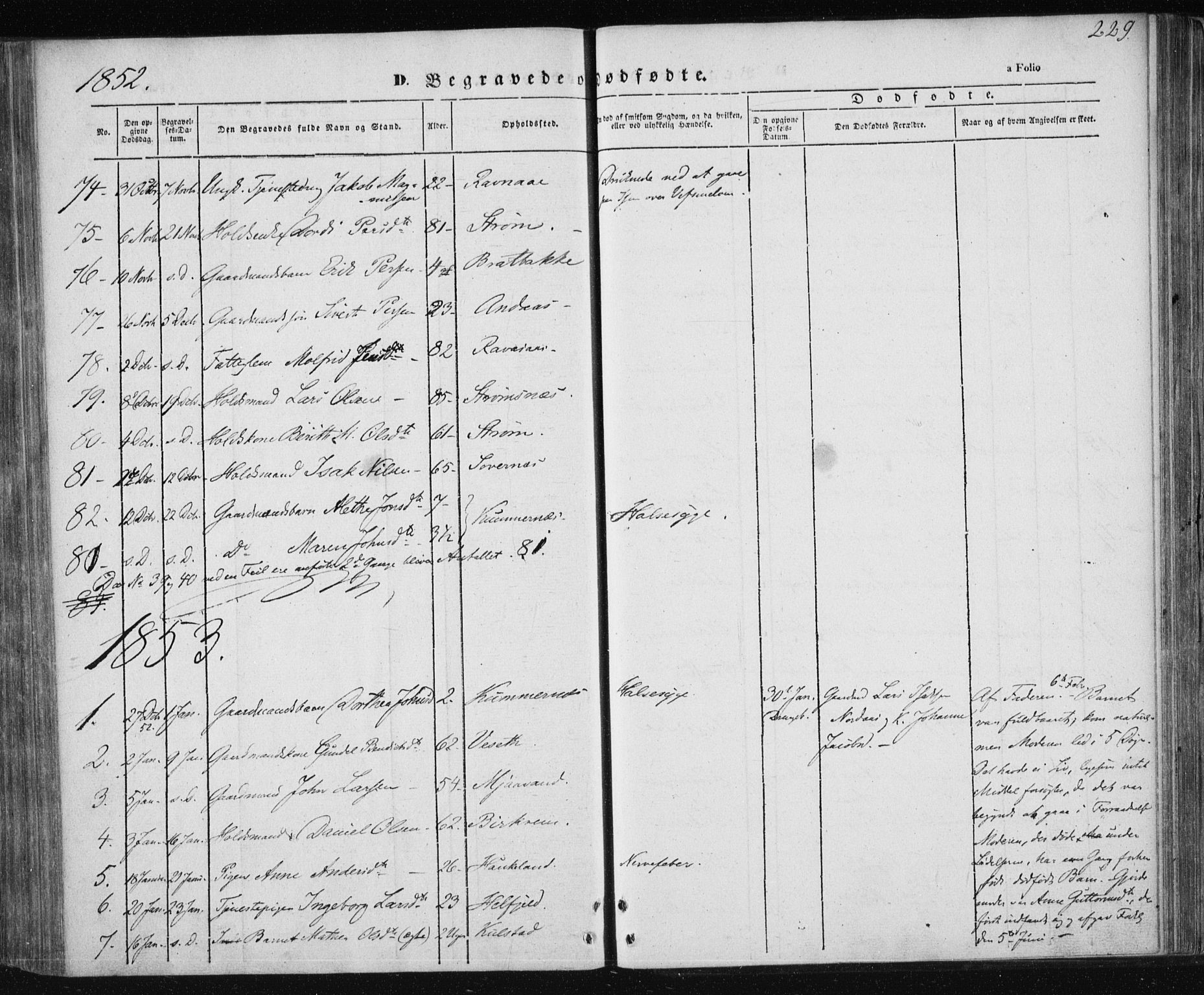 Ministerialprotokoller, klokkerbøker og fødselsregistre - Nordland, AV/SAT-A-1459/820/L0291: Ministerialbok nr. 820A12, 1846-1854, s. 229