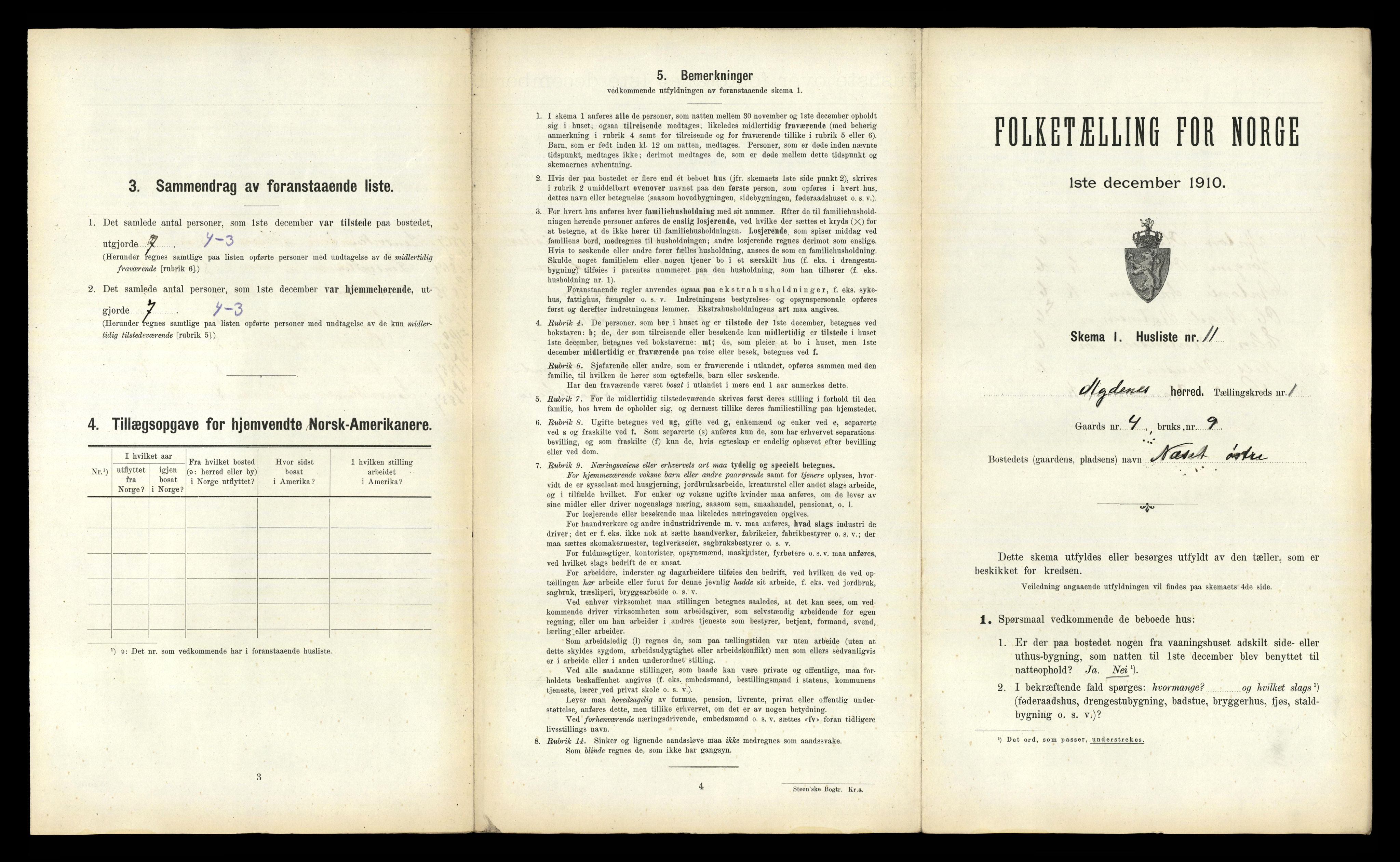 RA, Folketelling 1910 for 1622 Agdenes herred, 1910, s. 57