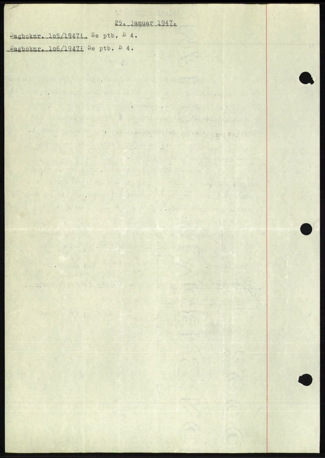 Nedenes sorenskriveri, SAK/1221-0006/G/Gb/Gba/L0056: Pantebok nr. A8, 1946-1947, Dagboknr: 104/1947
