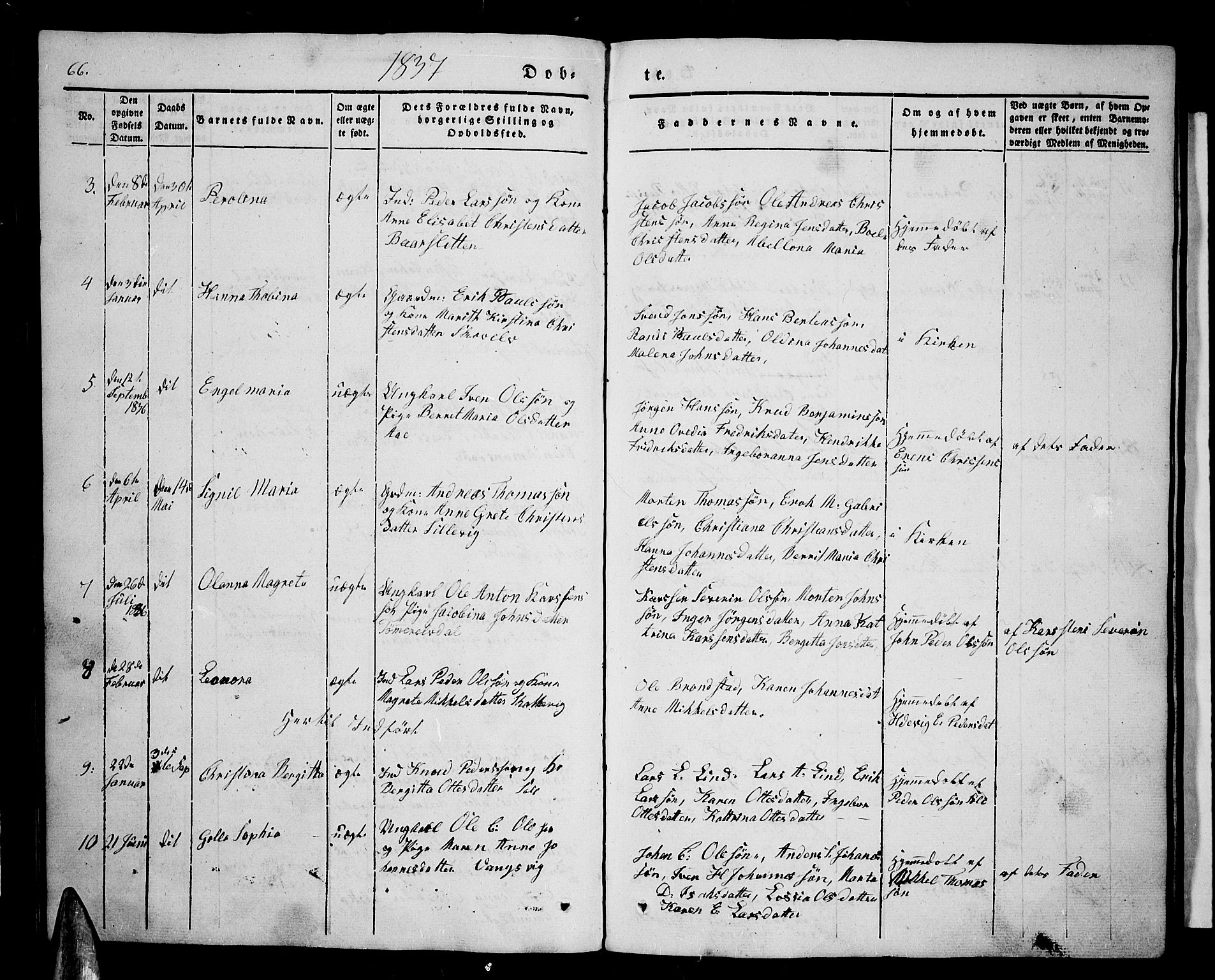 Tranøy sokneprestkontor, AV/SATØ-S-1313/I/Ia/Iab/L0001klokker: Klokkerbok nr. 1, 1835-1853, s. 66