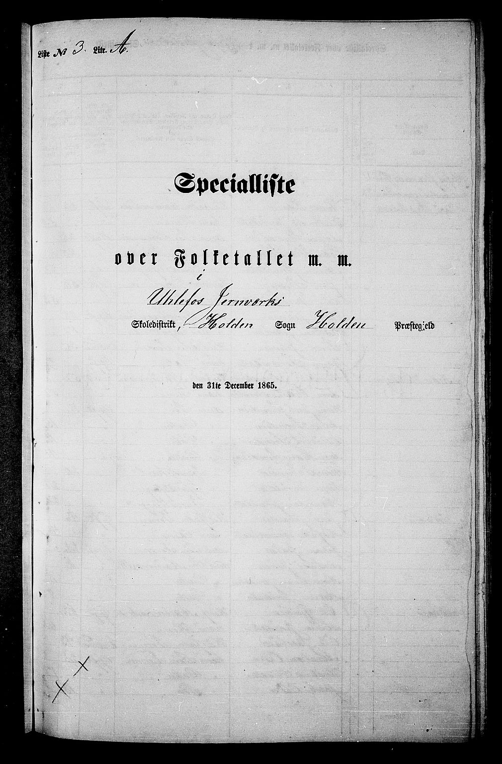 RA, Folketelling 1865 for 0819P Holla prestegjeld, 1865, s. 47