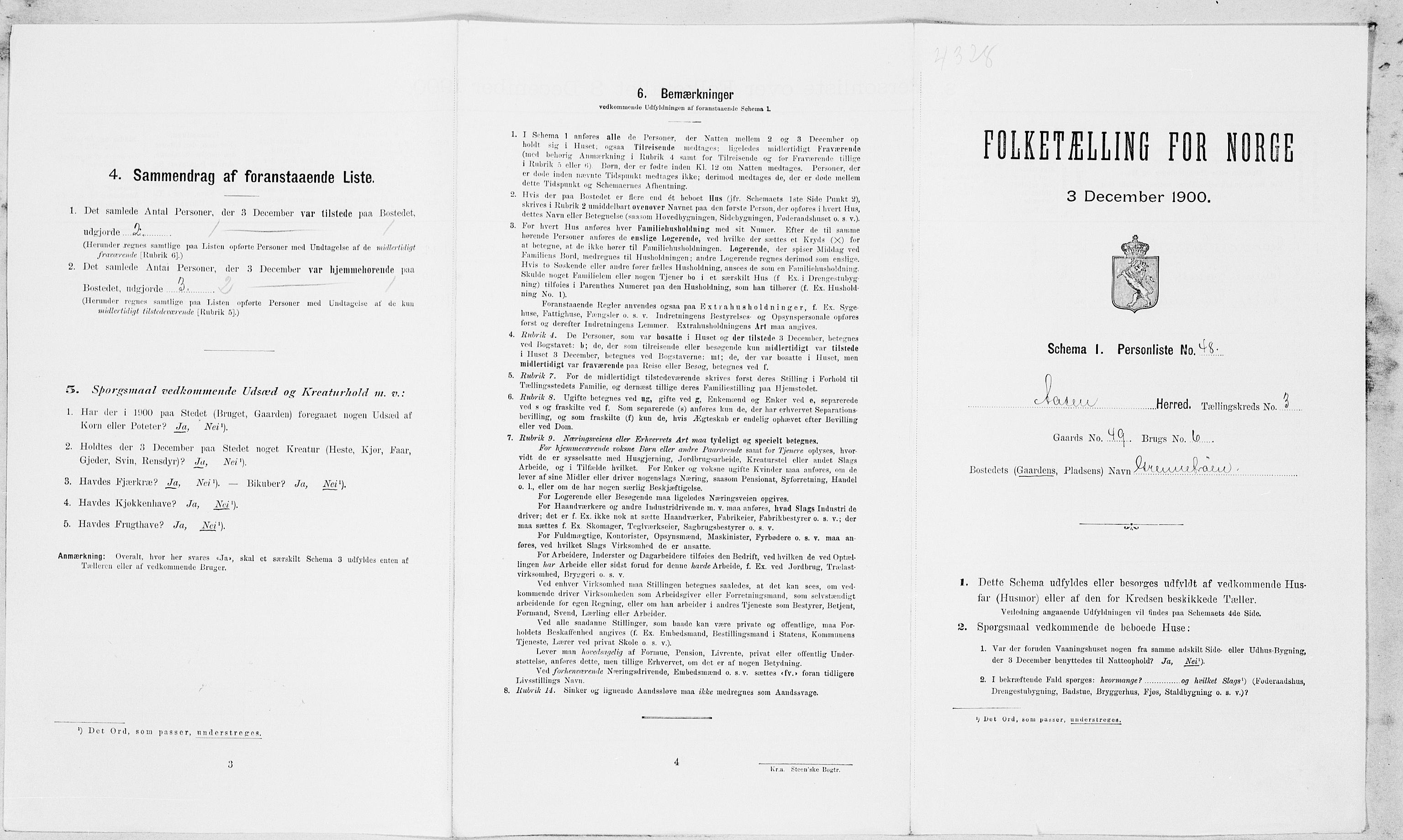 SAT, Folketelling 1900 for 1716 Åsen herred, 1900, s. 350