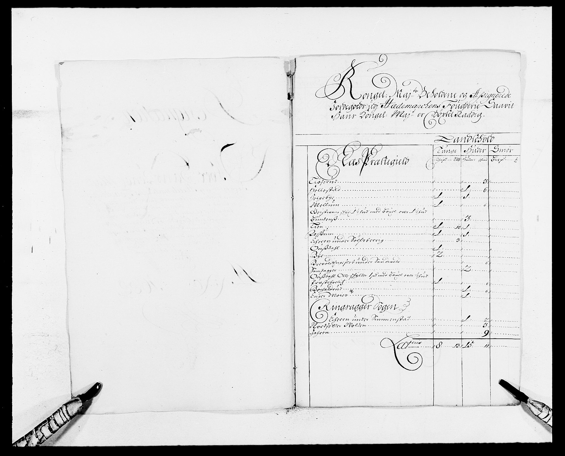 Rentekammeret inntil 1814, Reviderte regnskaper, Fogderegnskap, AV/RA-EA-4092/R16/L1029: Fogderegnskap Hedmark, 1688, s. 223