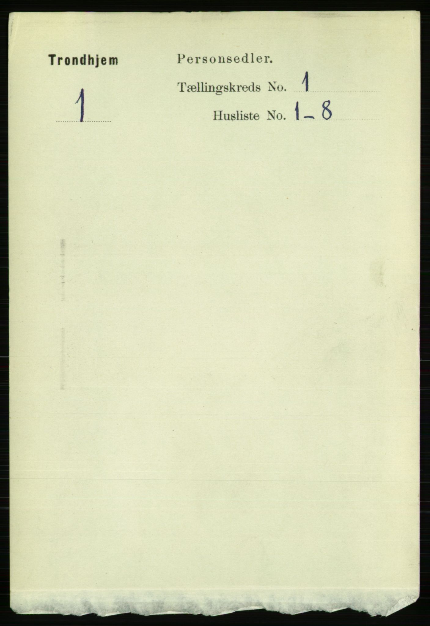 RA, Folketelling 1891 for 1601 Trondheim kjøpstad, 1891, s. 2576