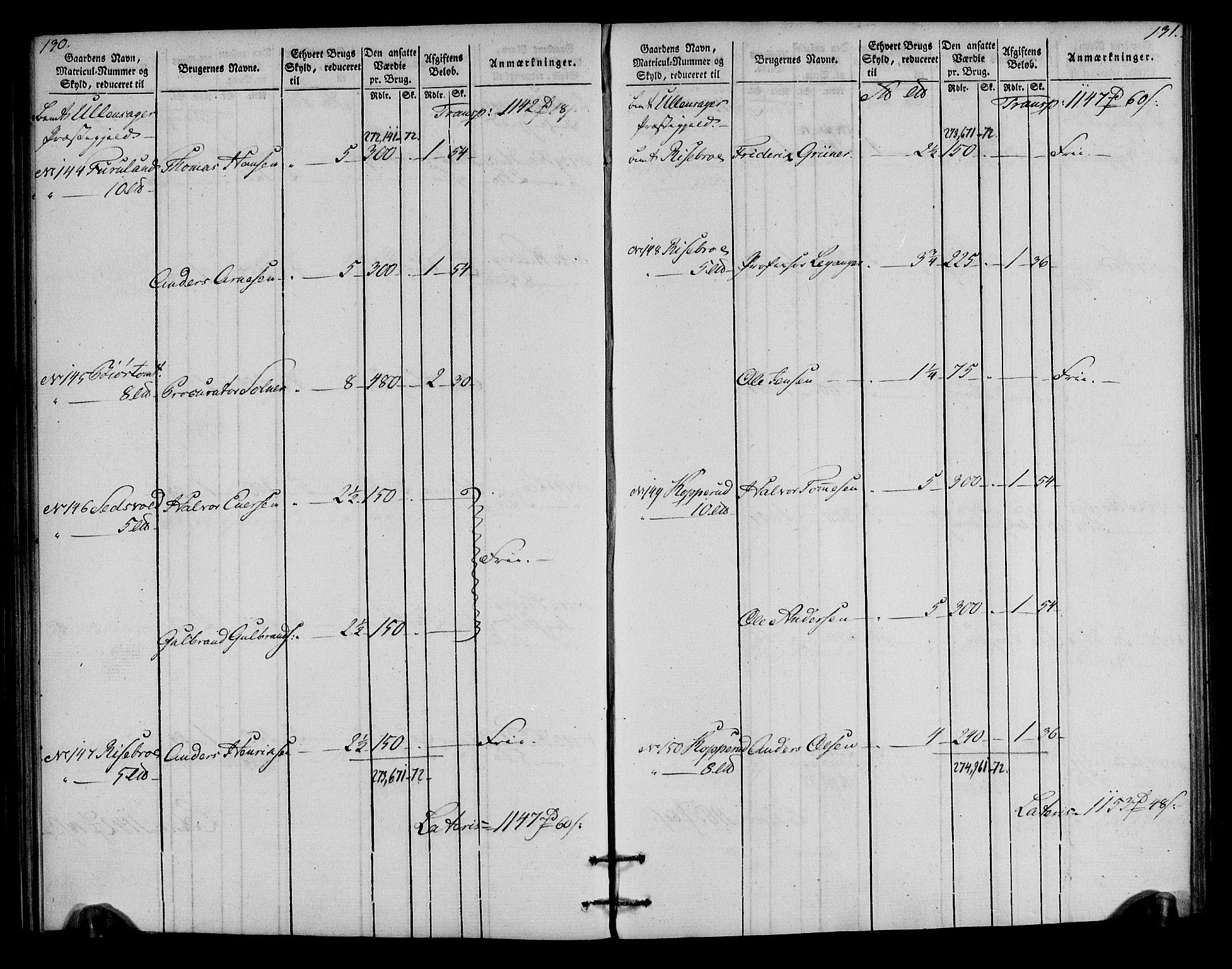 Rentekammeret inntil 1814, Realistisk ordnet avdeling, AV/RA-EA-4070/N/Ne/Nea/L0023: Øvre Romerike fogderi. Oppebørselsregister, 1803-1804, s. 67