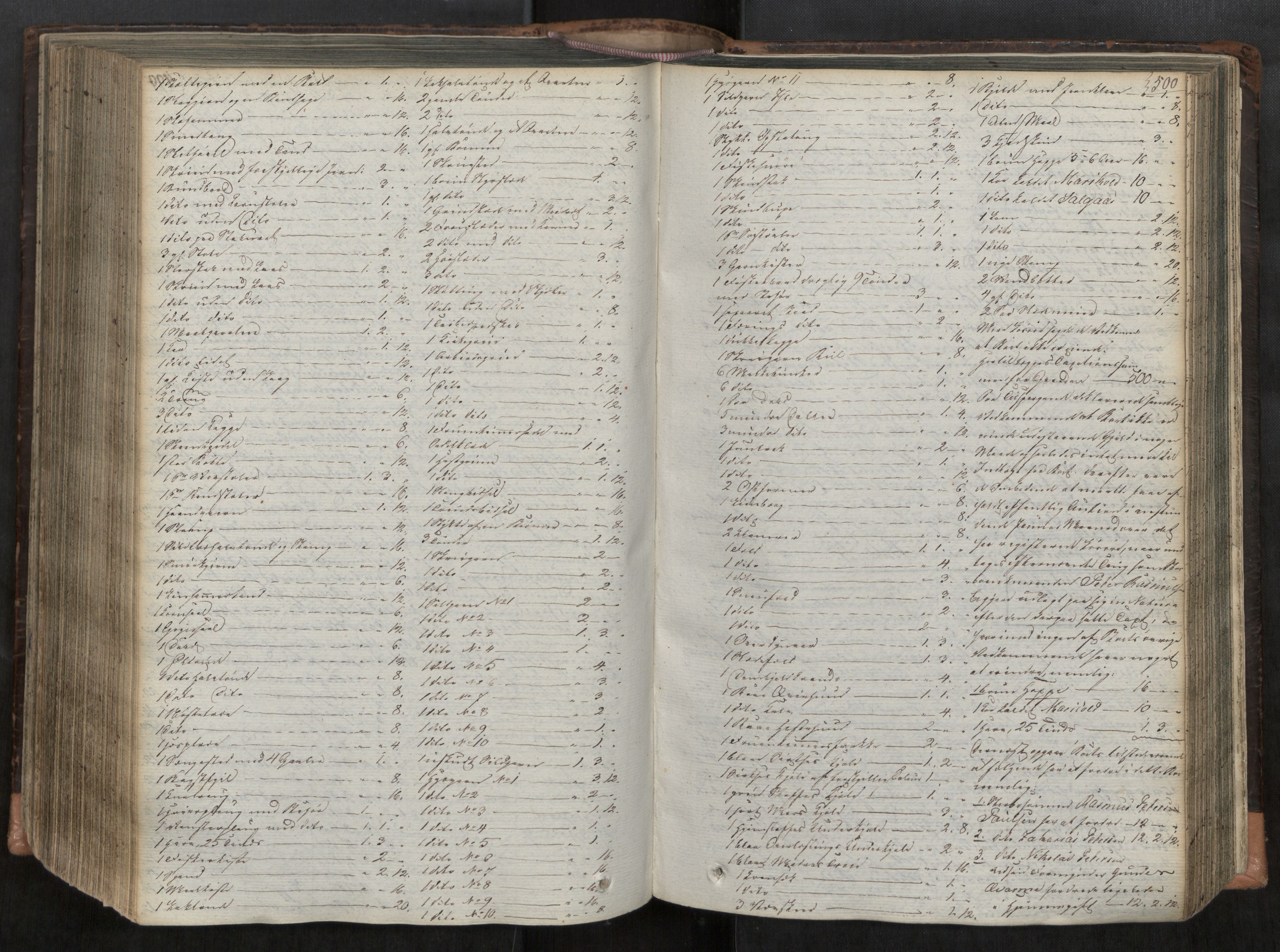 Stjør- og Verdal sorenskriveri, AV/SAT-A-4167/1/3/3Ca/L0001: Skifteregistreringsprotokoll, 1823-1837, s. 500