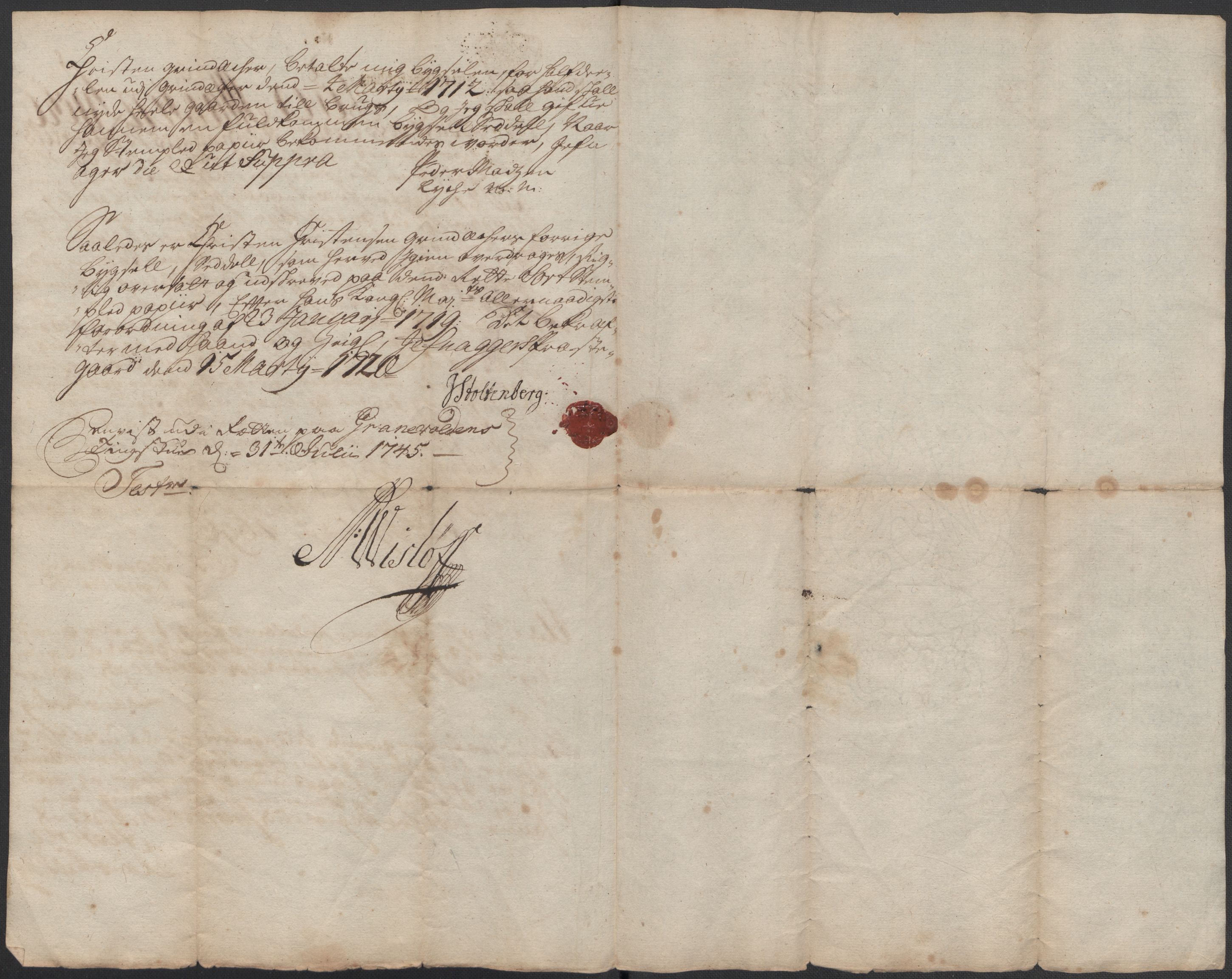Riksarkivets diplomsamling, AV/RA-EA-5965/F15/L0014: Prestearkiv - Oppland, 1696-1879, s. 5