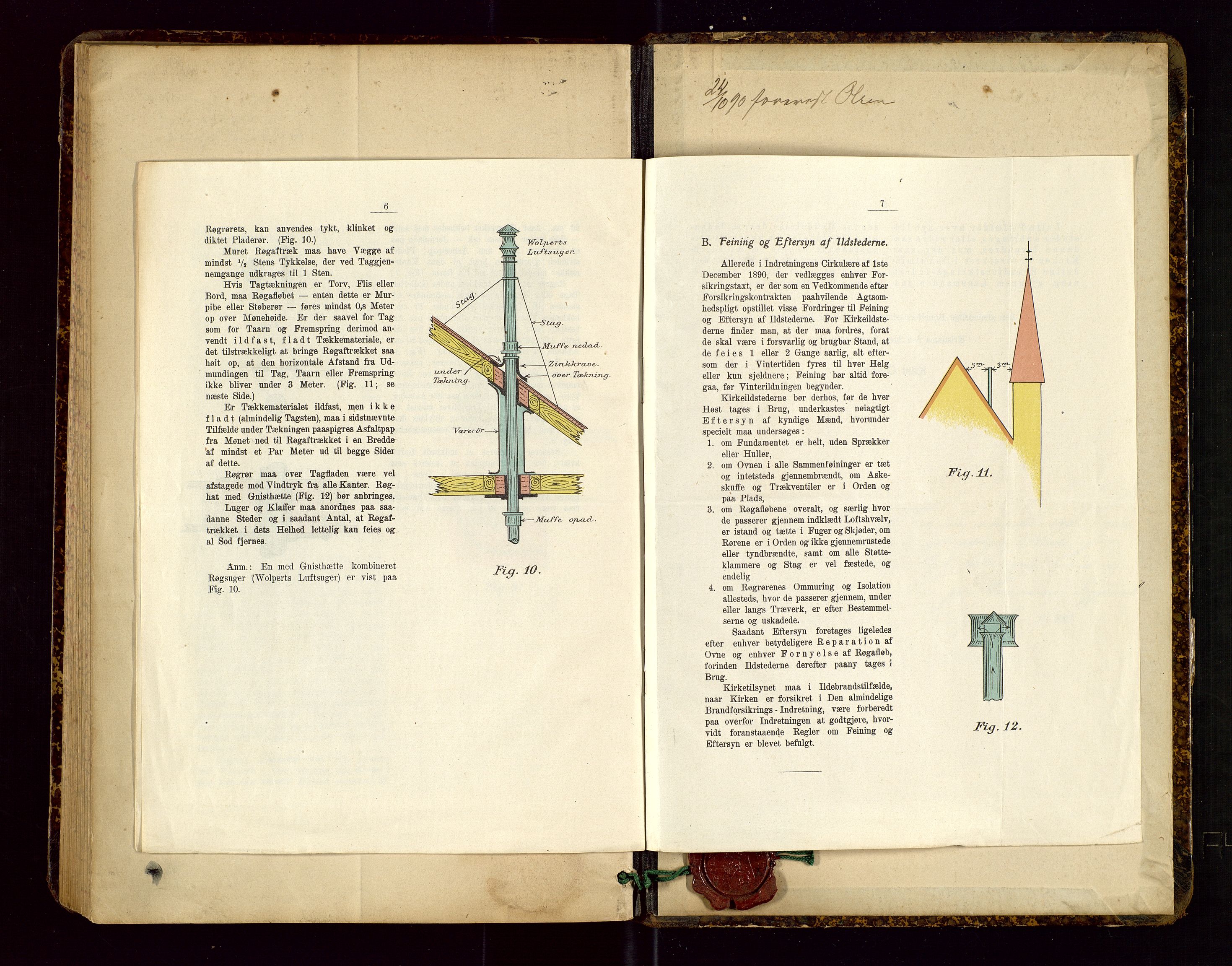 Sokndal lensmannskontor, SAST/A-100417/Goa/L0003: "Brandtaxtprotokol", 1890-1920