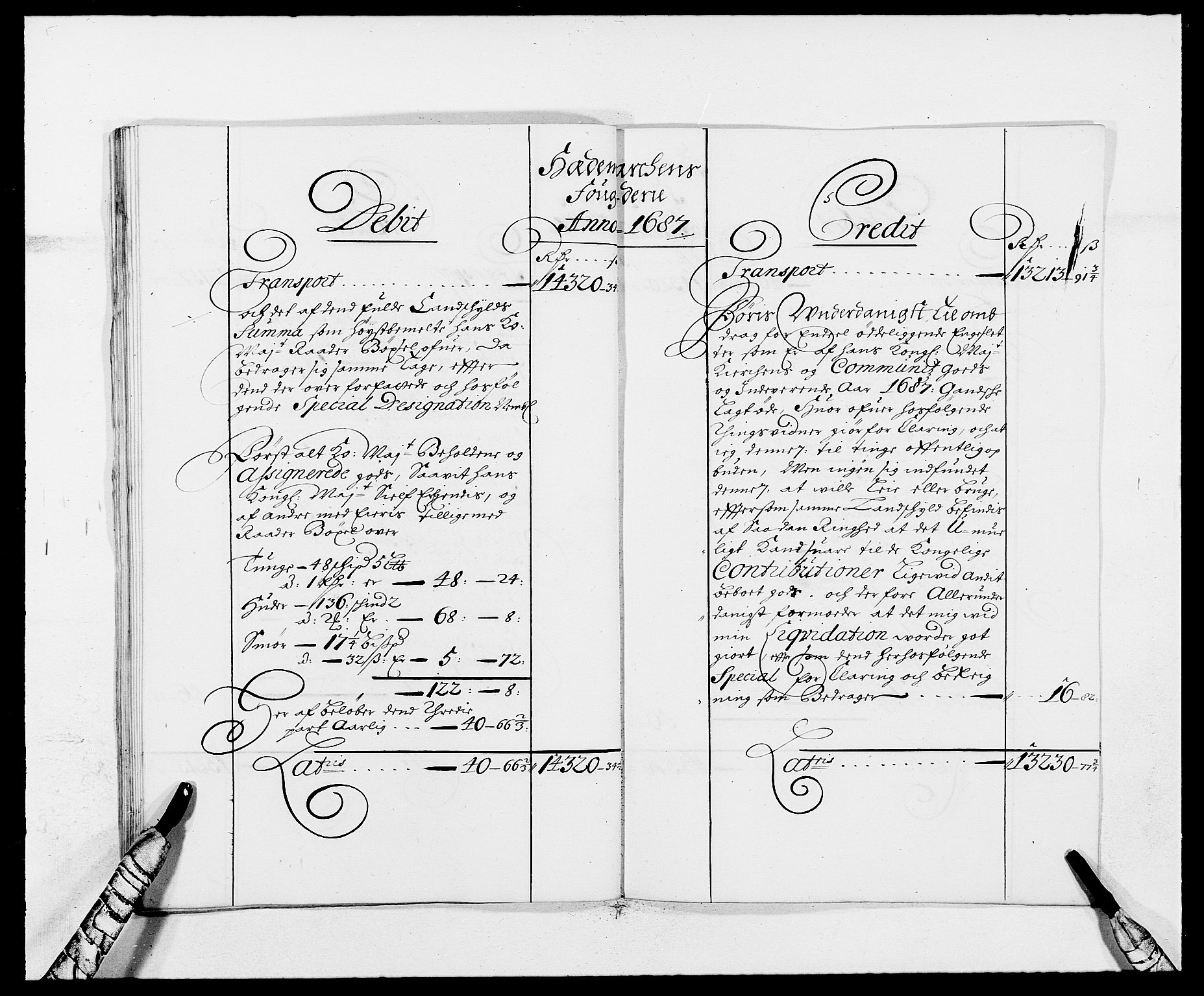 Rentekammeret inntil 1814, Reviderte regnskaper, Fogderegnskap, AV/RA-EA-4092/R16/L1028: Fogderegnskap Hedmark, 1687, s. 18