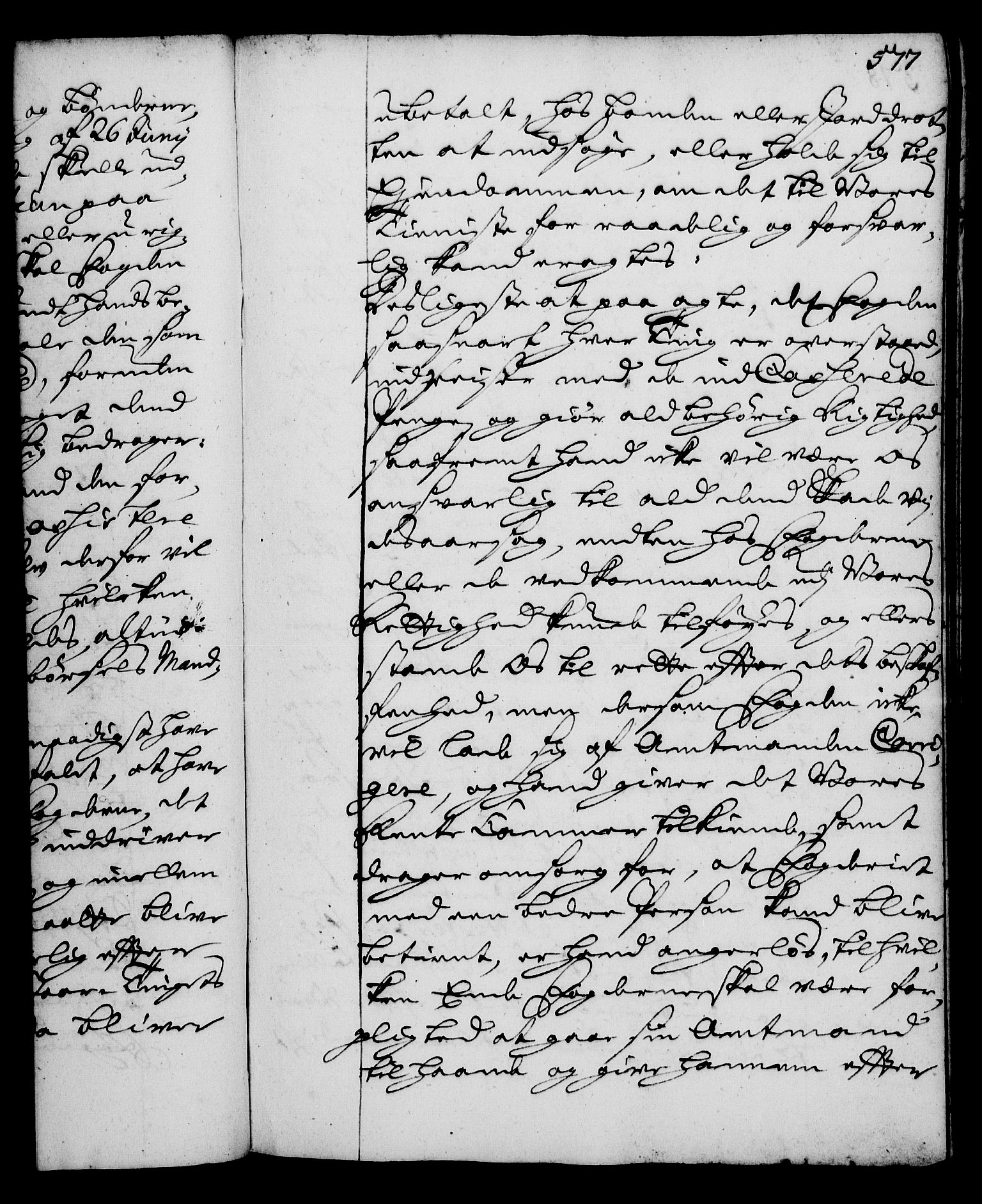 Rentekammeret, Kammerkanselliet, AV/RA-EA-3111/G/Gg/Gga/L0002: Norsk ekspedisjonsprotokoll med register (merket RK 53.2), 1723-1727, s. 577