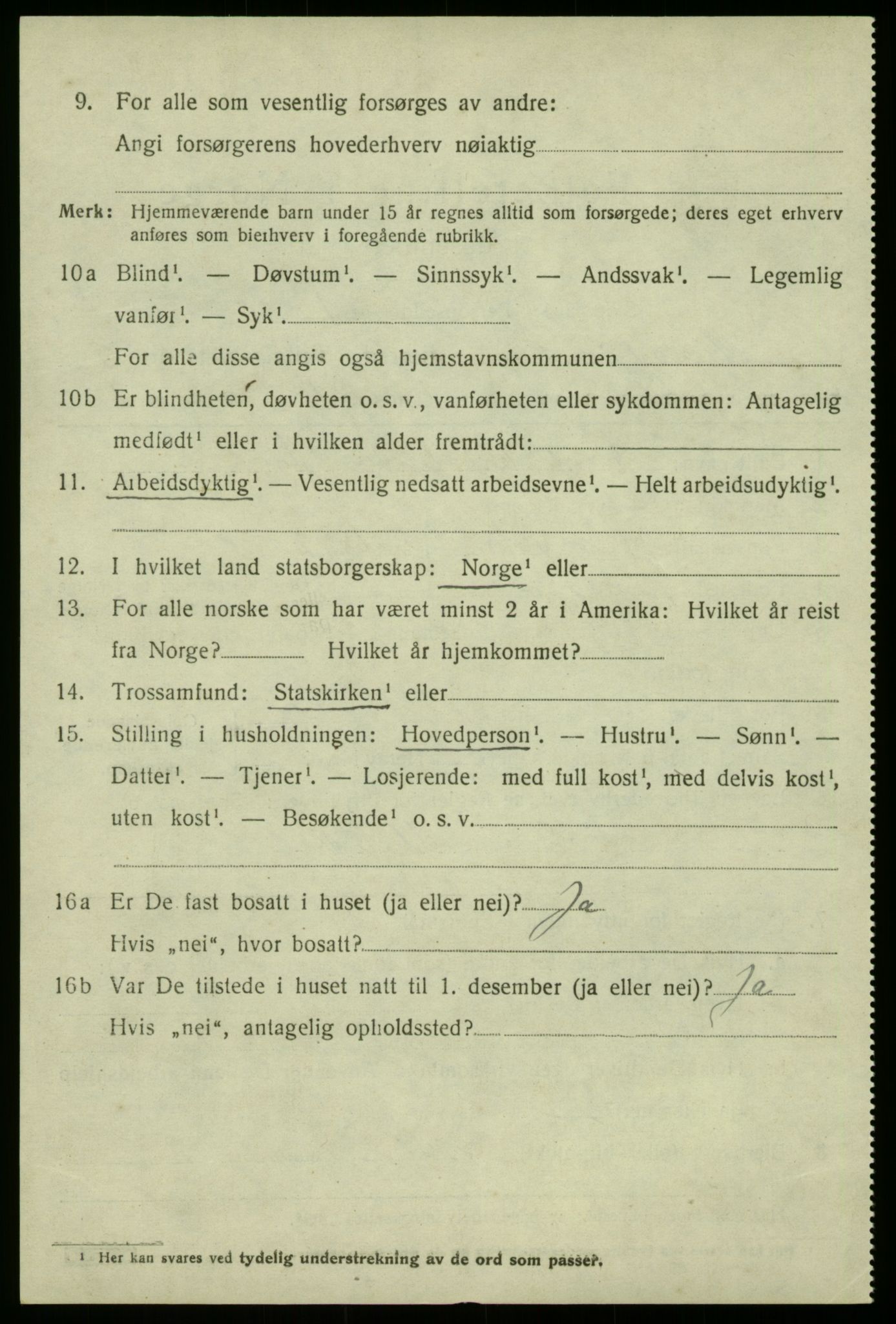 SAB, Folketelling 1920 for 1266 Masfjorden herred, 1920, s. 2270