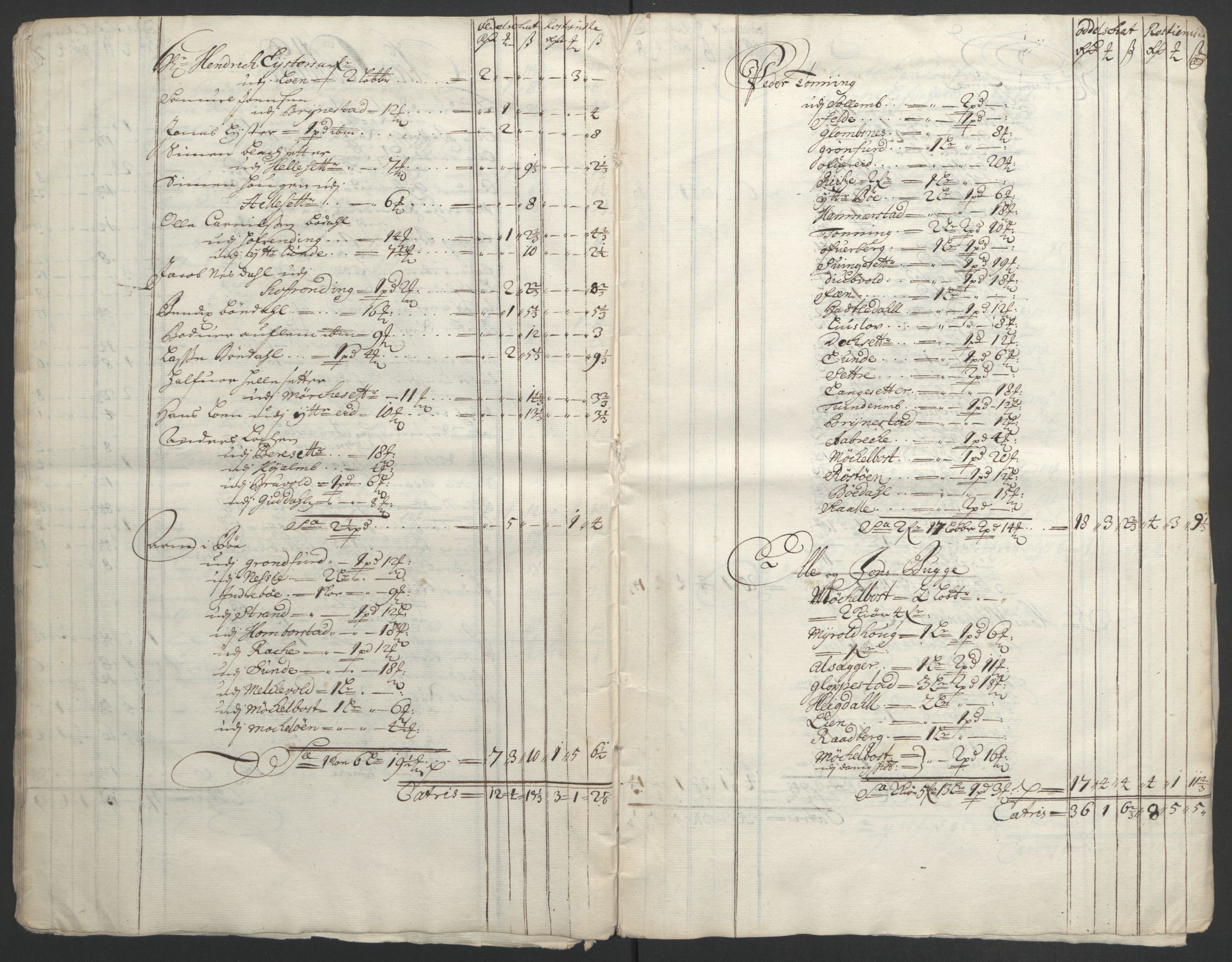 Rentekammeret inntil 1814, Reviderte regnskaper, Fogderegnskap, RA/EA-4092/R53/L3420: Fogderegnskap Sunn- og Nordfjord, 1691-1692, s. 353