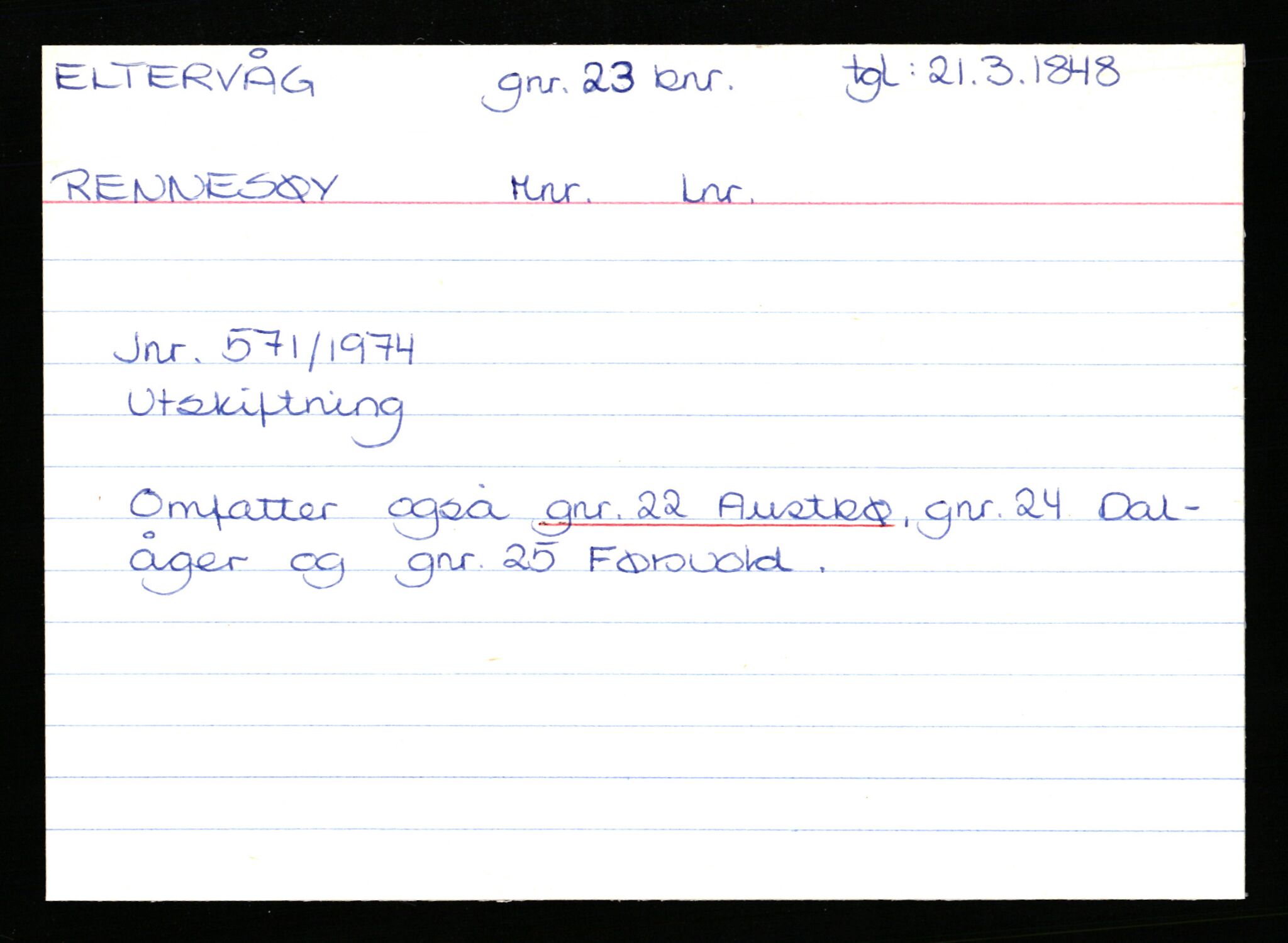Statsarkivet i Stavanger, AV/SAST-A-101971/03/Y/Yk/L0008: Registerkort sortert etter gårdsnavn: Eig - Erlien, 1750-1930, s. 374