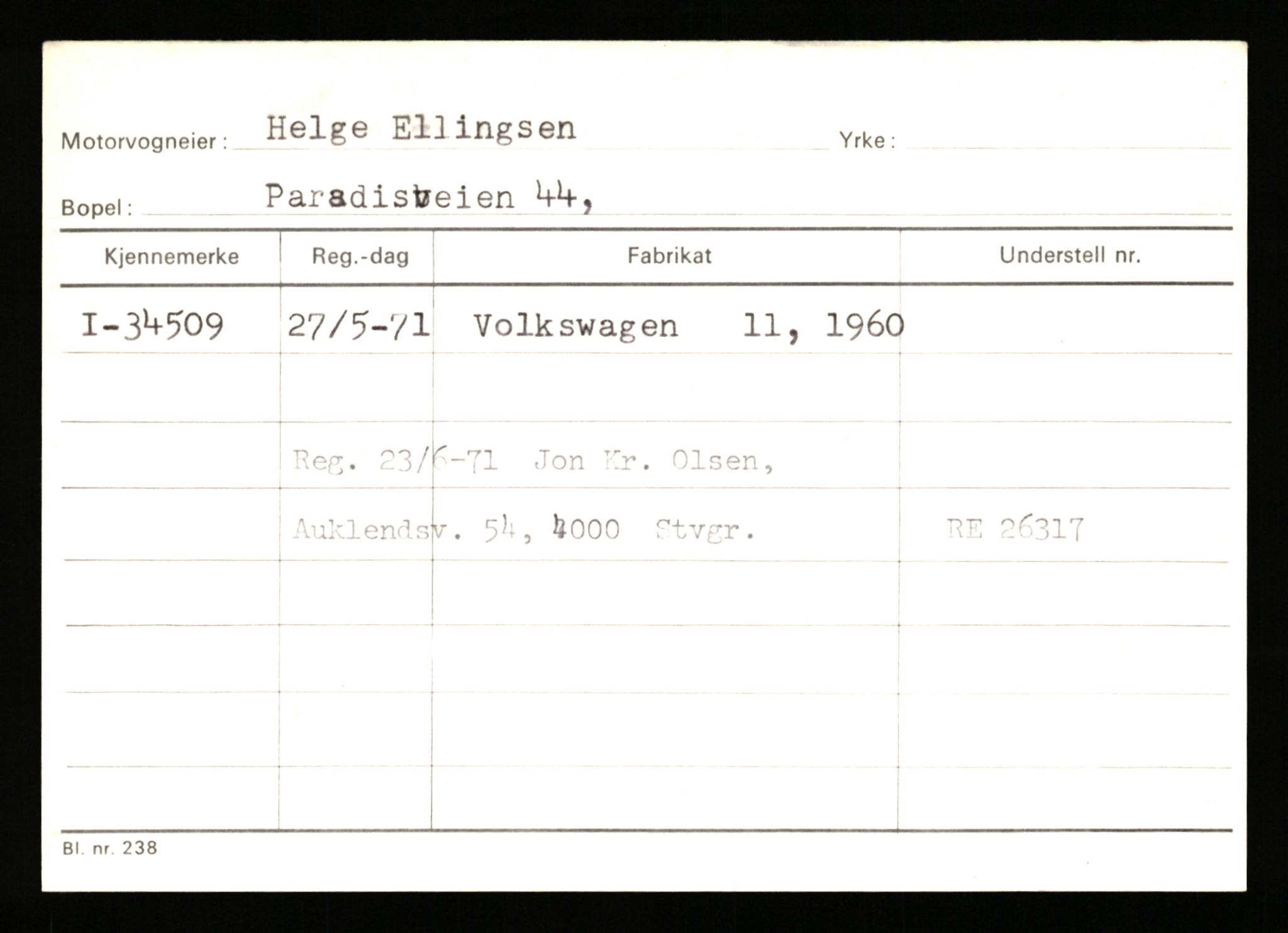 Stavanger trafikkstasjon, SAST/A-101942/0/G/L0006: Registreringsnummer: 34250 - 49007, 1930-1971, s. 79