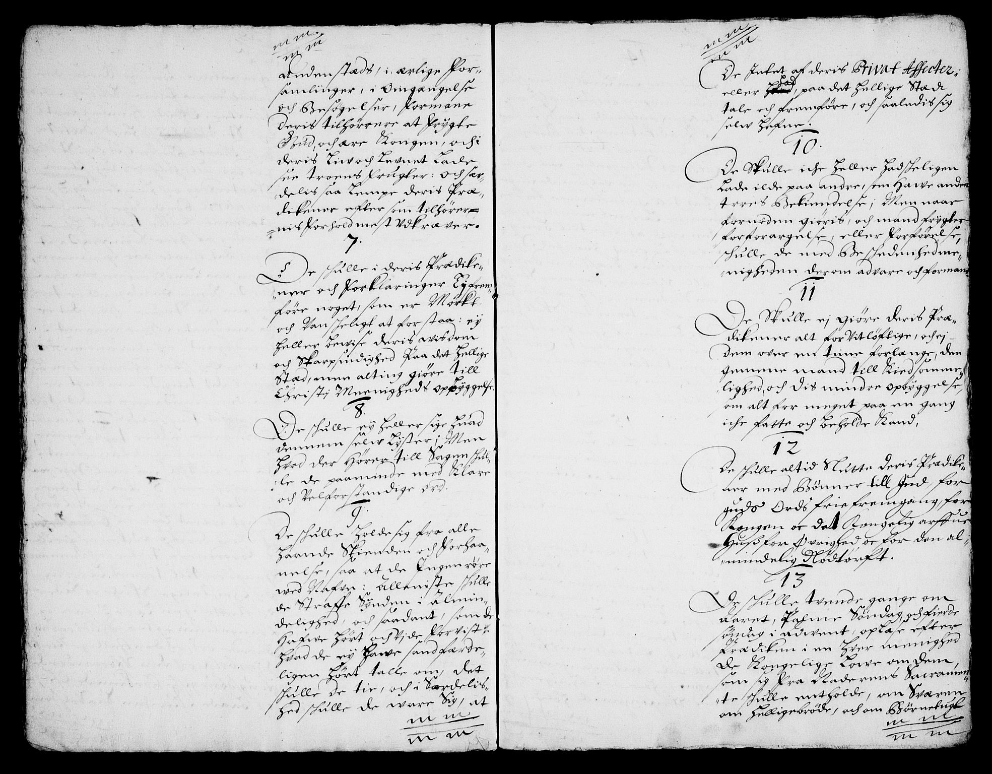 Danske Kanselli, Skapsaker, AV/RA-EA-4061/G/L0009: Tillegg til skapsakene, 1666-1688, s. 128