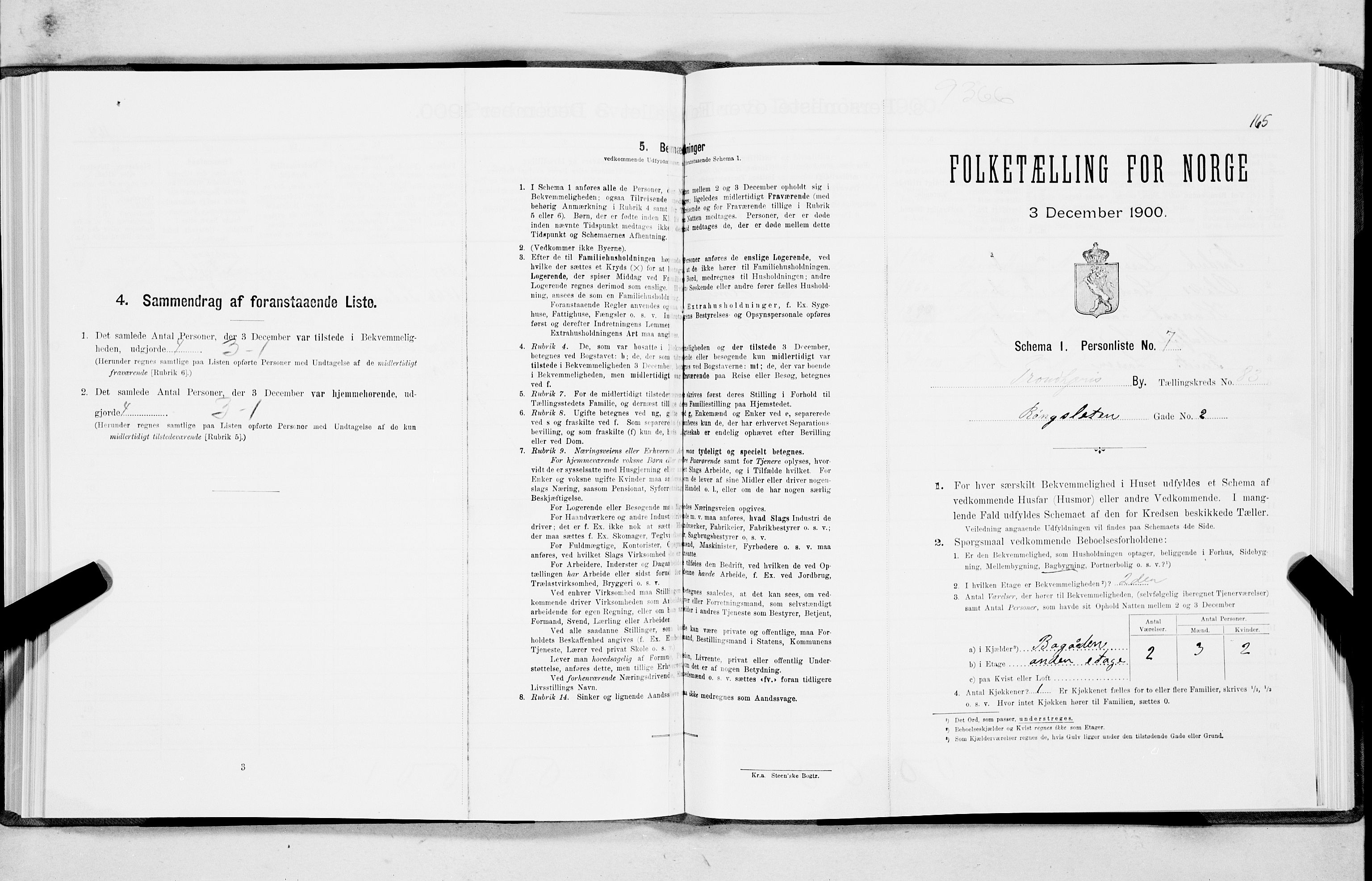 SAT, Folketelling 1900 for 1601 Trondheim kjøpstad, 1900, s. 16735