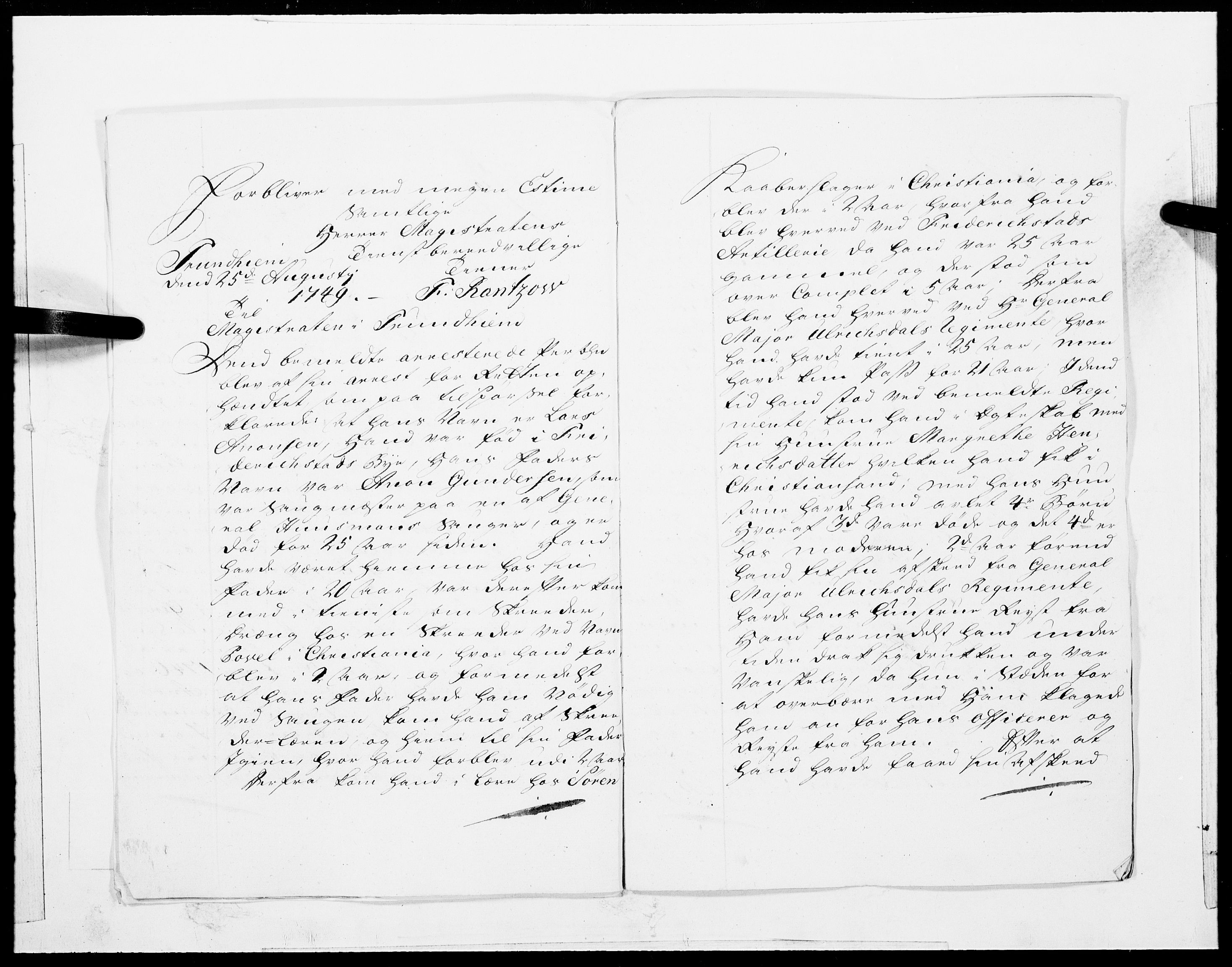 Danske Kanselli 1572-1799, AV/RA-EA-3023/F/Fc/Fcc/Fcca/L0153: Norske innlegg 1572-1799, 1749, s. 7