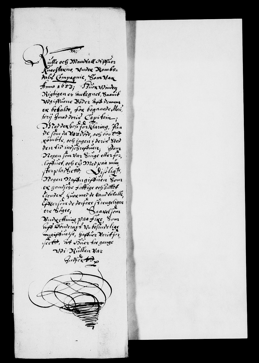 Rentekammeret inntil 1814, Reviderte regnskaper, Lensregnskaper, AV/RA-EA-5023/R/Rb/Rbw/L0115: Trondheim len, 1647-1655