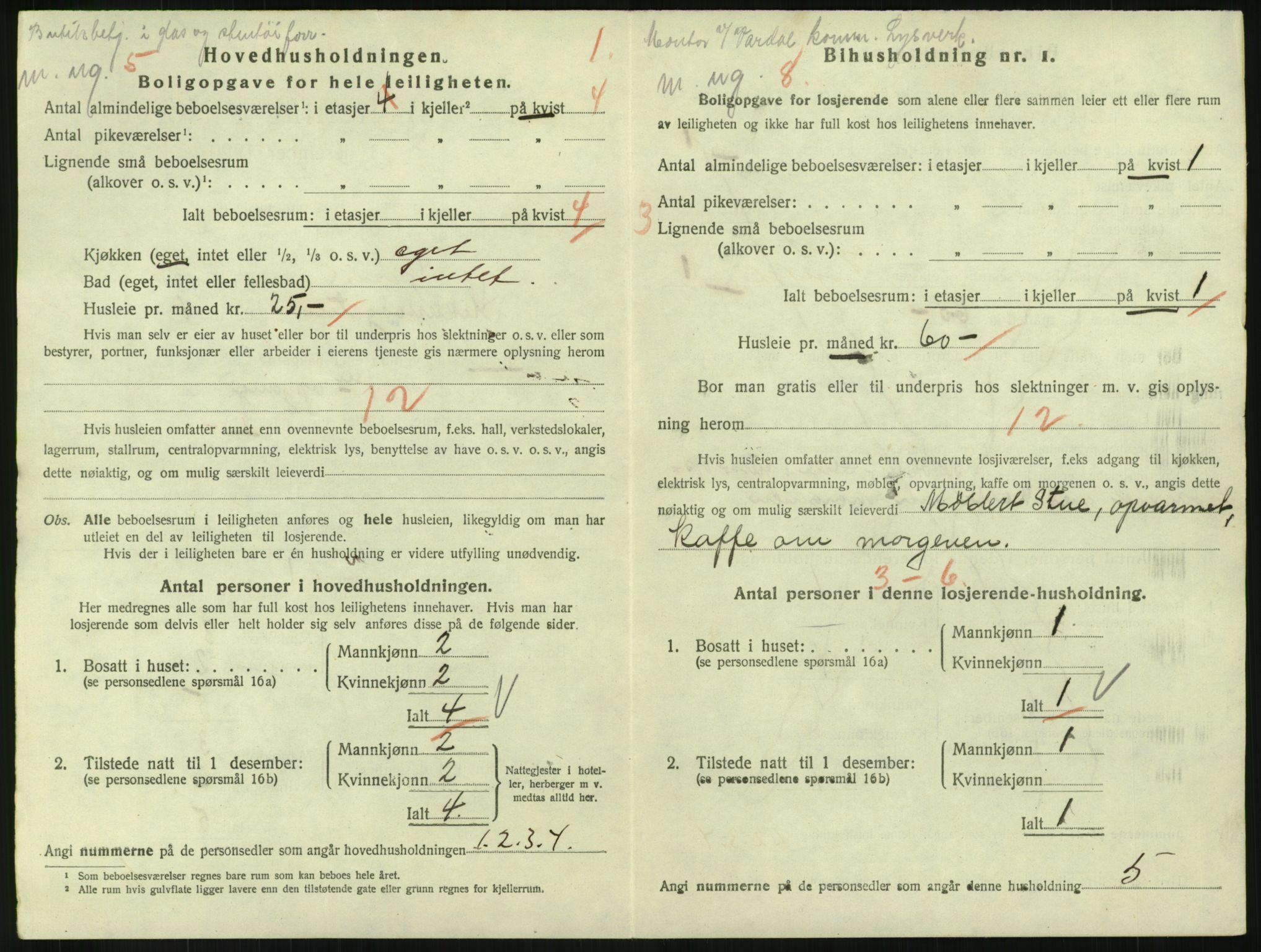 SAH, Folketelling 1920 for 0502 Gjøvik kjøpstad, 1920, s. 1325