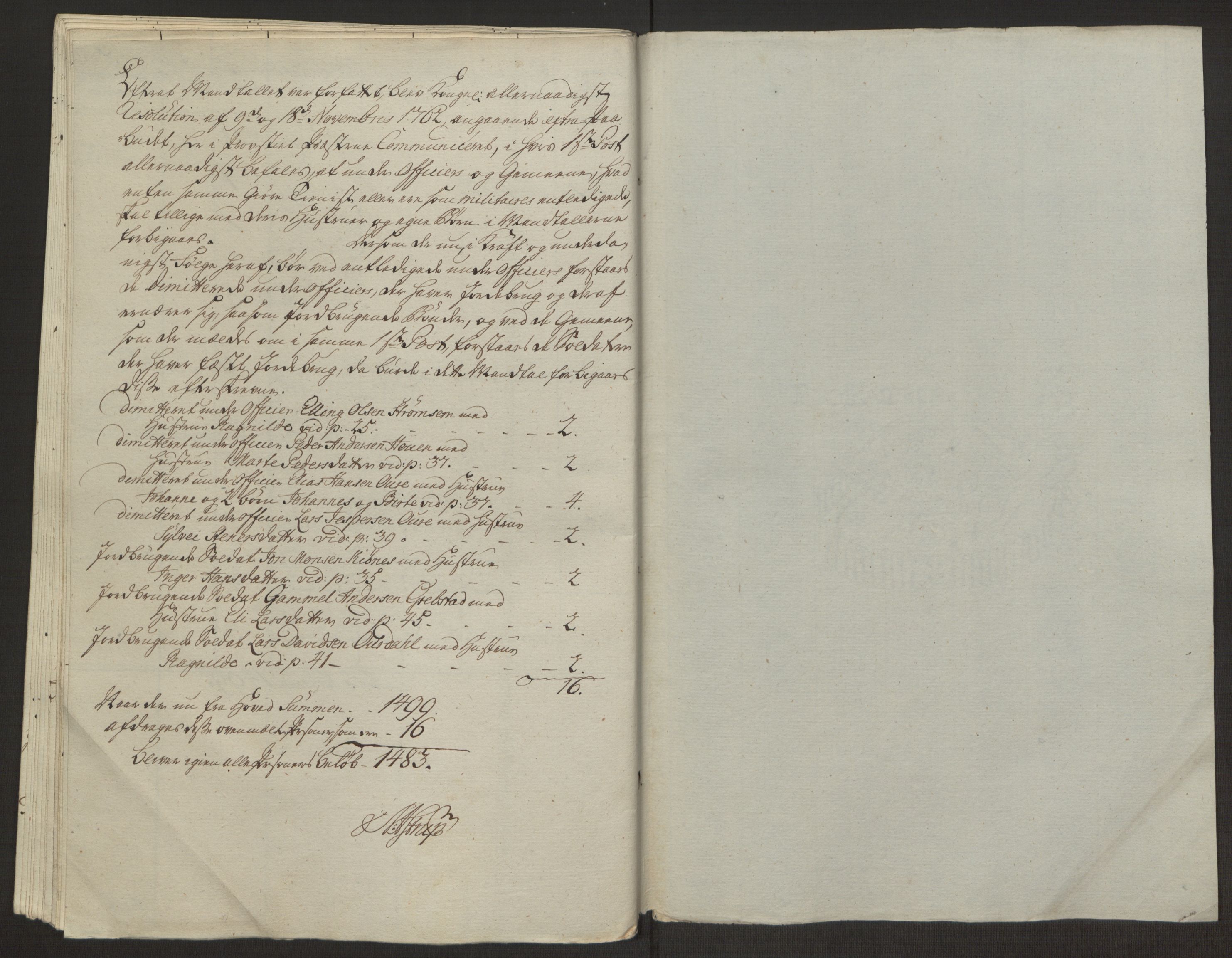 Rentekammeret inntil 1814, Realistisk ordnet avdeling, RA/EA-4070/Ol/L0019: [Gg 10]: Ekstraskatten, 23.09.1762. Sunnmøre, 1762-1763, s. 156