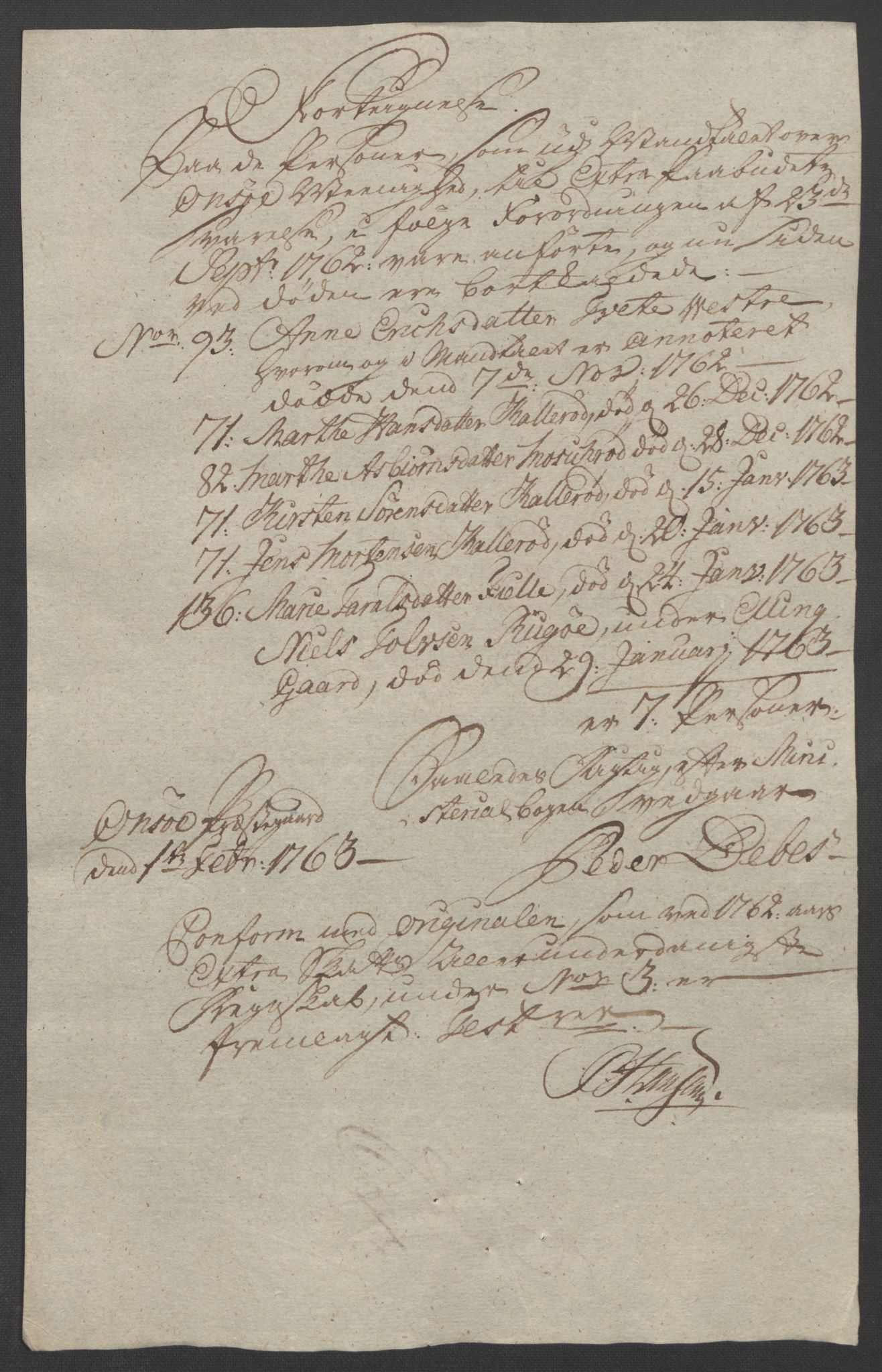 Rentekammeret inntil 1814, Reviderte regnskaper, Fogderegnskap, AV/RA-EA-4092/R04/L0261: Ekstraskatten Moss, Onsøy, Tune, Veme og Åbygge, 1763, s. 27