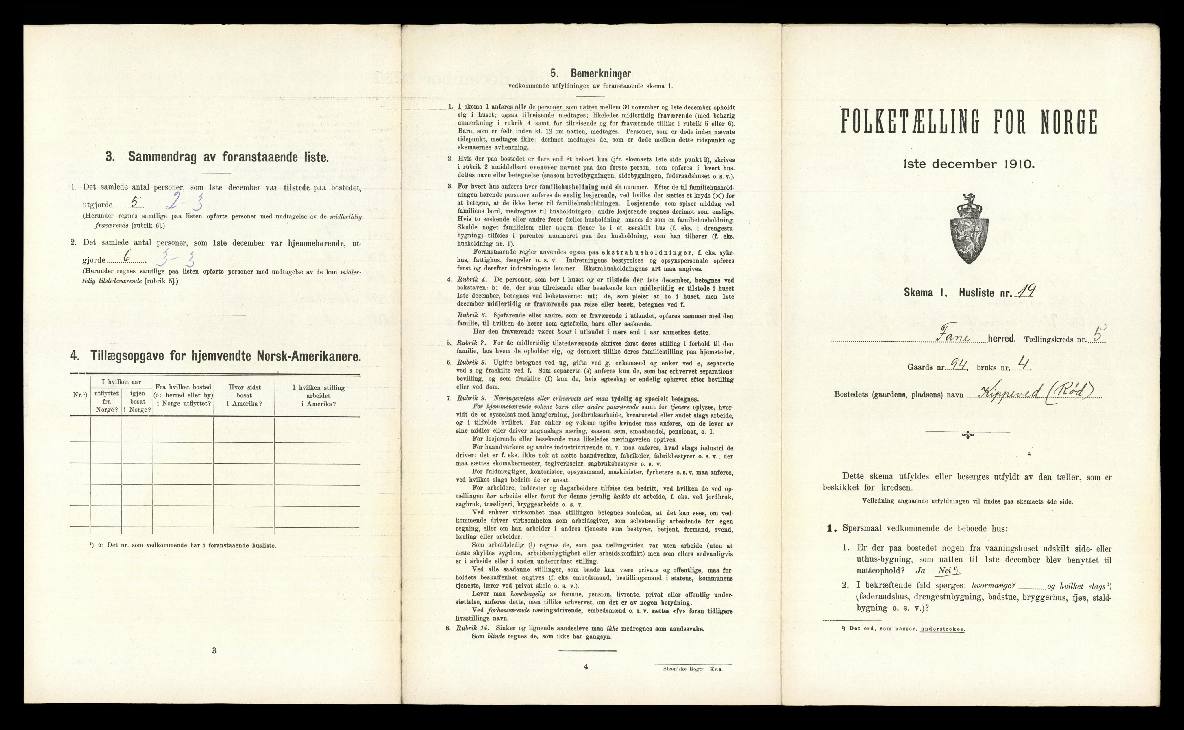 RA, Folketelling 1910 for 1249 Fana herred, 1910, s. 587