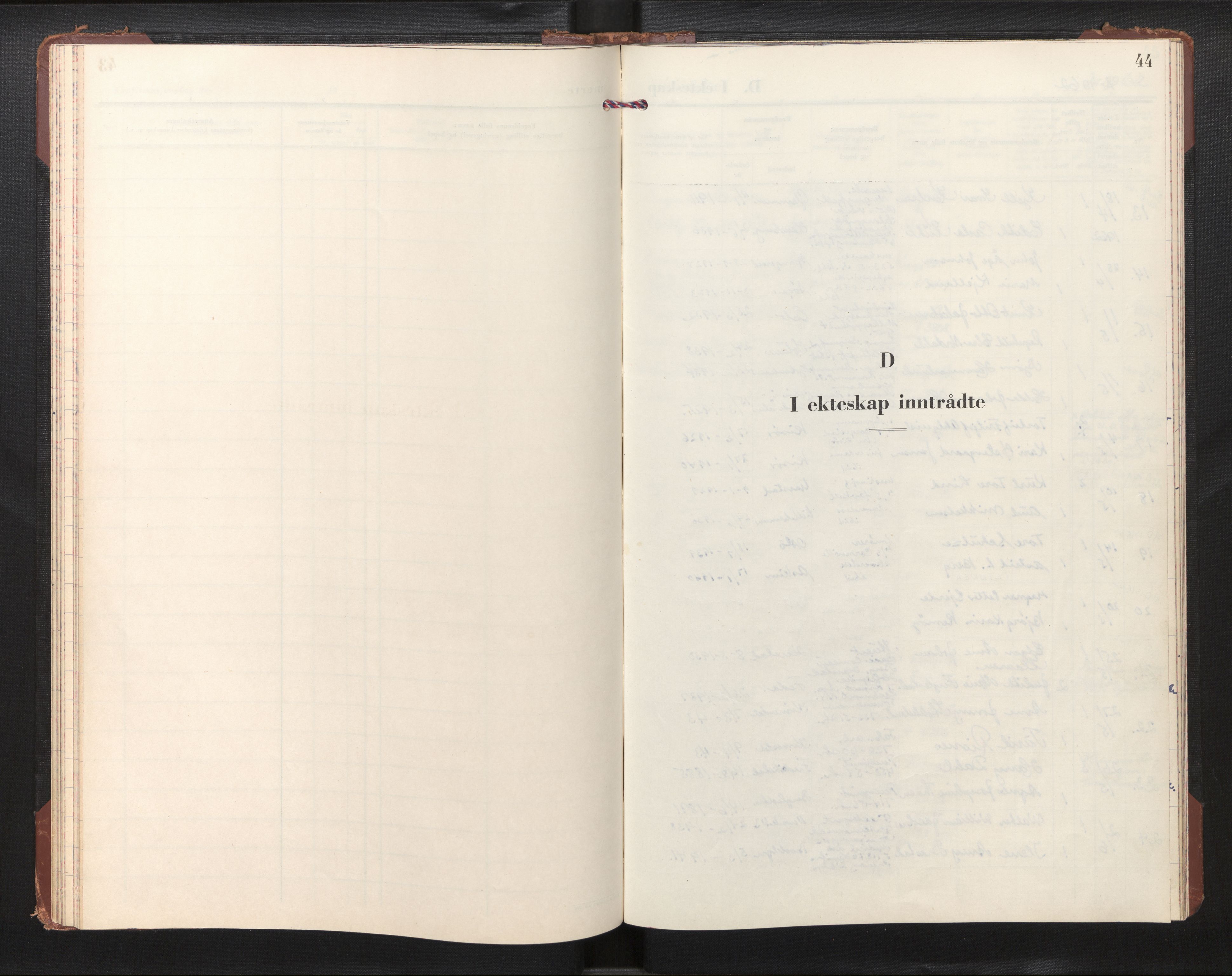 Den norske sjømannsmisjon i utlandet/New York, AV/SAB-SAB/PA-0110/H/Ha/L0013: Ministerialbok nr. A 13, 1962-1966, s. 43b-44a