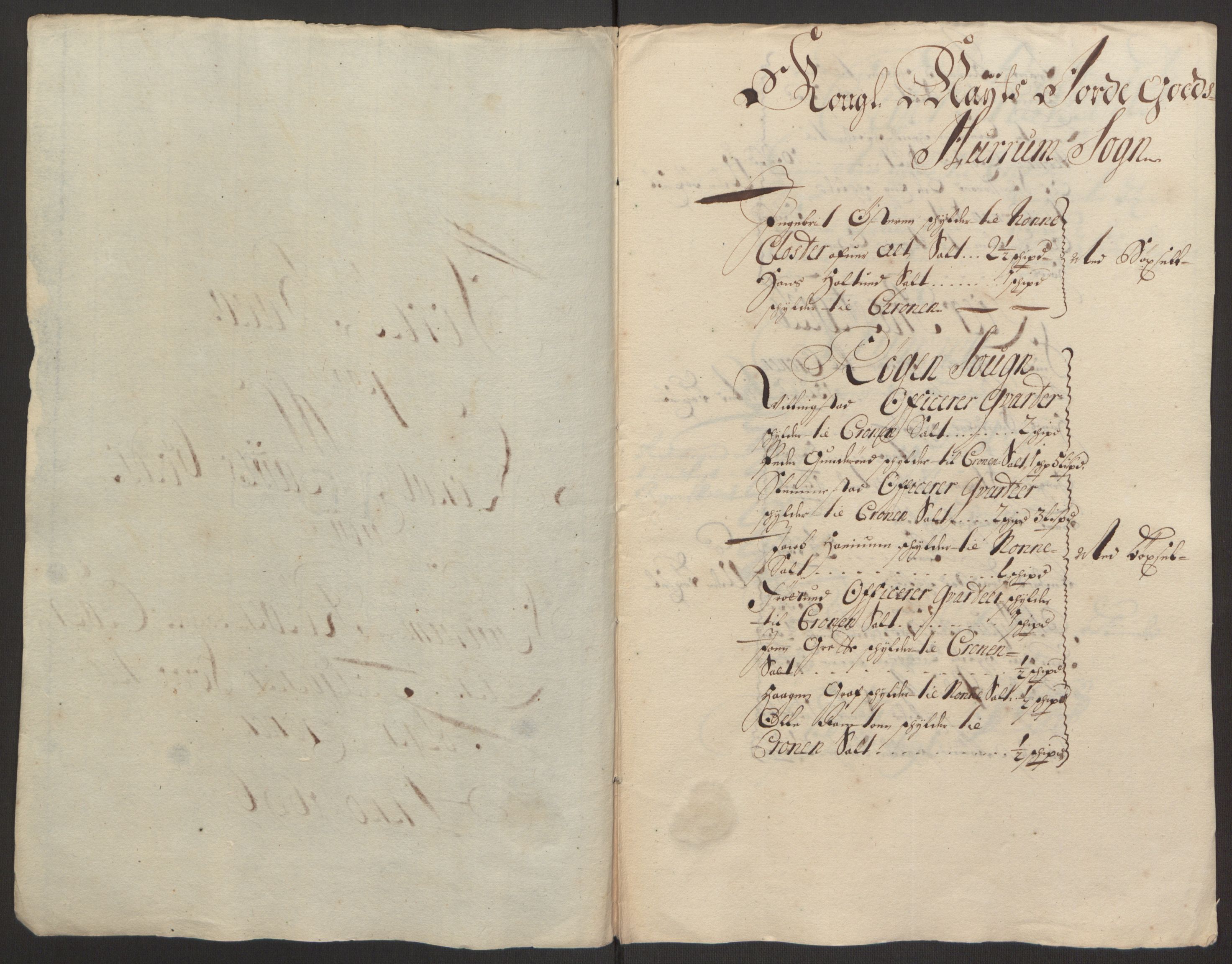 Rentekammeret inntil 1814, Reviderte regnskaper, Fogderegnskap, RA/EA-4092/R30/L1694: Fogderegnskap Hurum, Røyken, Eiker og Lier, 1694-1696, s. 318