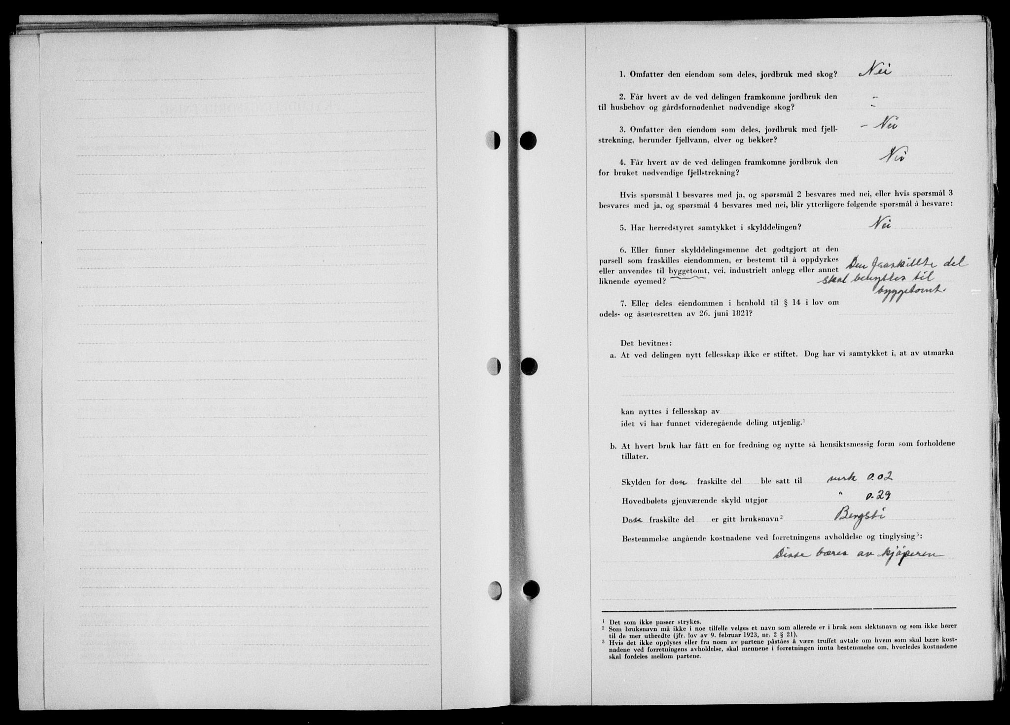 Lofoten sorenskriveri, SAT/A-0017/1/2/2C/L0020a: Pantebok nr. 20a, 1948-1949, Dagboknr: 70/1949