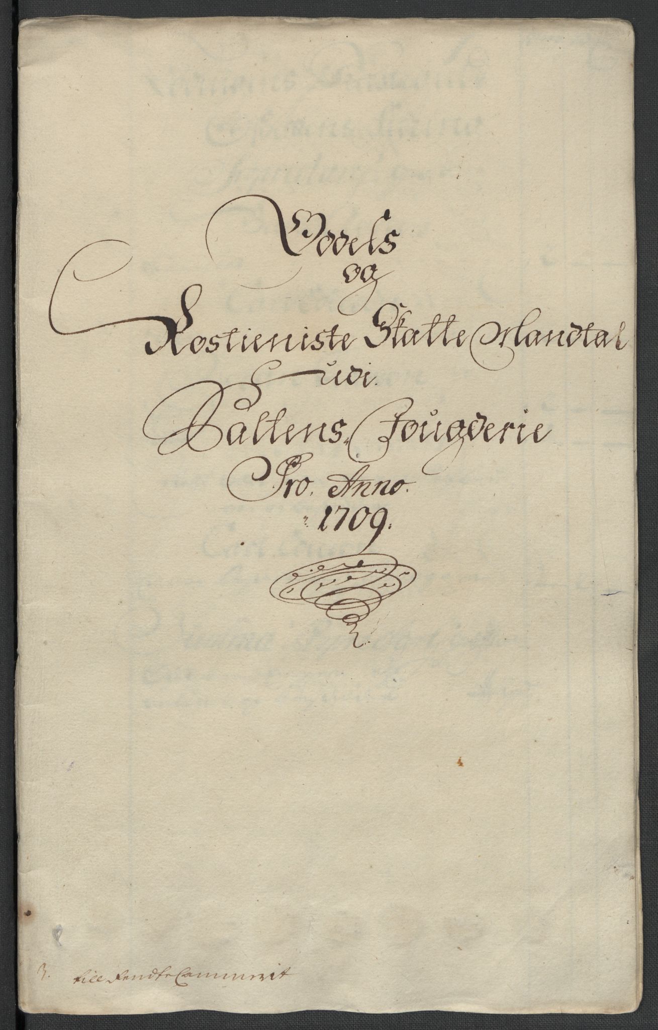 Rentekammeret inntil 1814, Reviderte regnskaper, Fogderegnskap, RA/EA-4092/R66/L4581: Fogderegnskap Salten, 1707-1710, s. 349