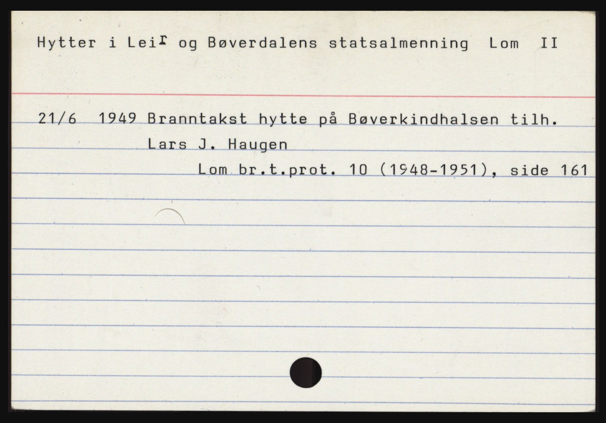 Norges Brannkasse, Lom, SAH/NBRANL-032, s. 2