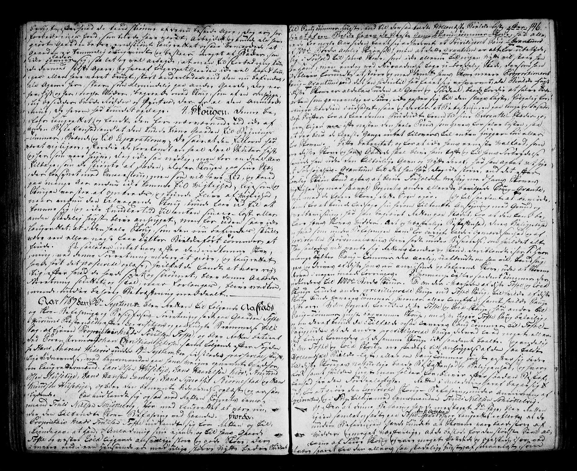 Lier, Røyken og Hurum sorenskriveri, AV/SAKO-A-89/F/Fa/L0059: Tingbok, 1788-1794, s. 146