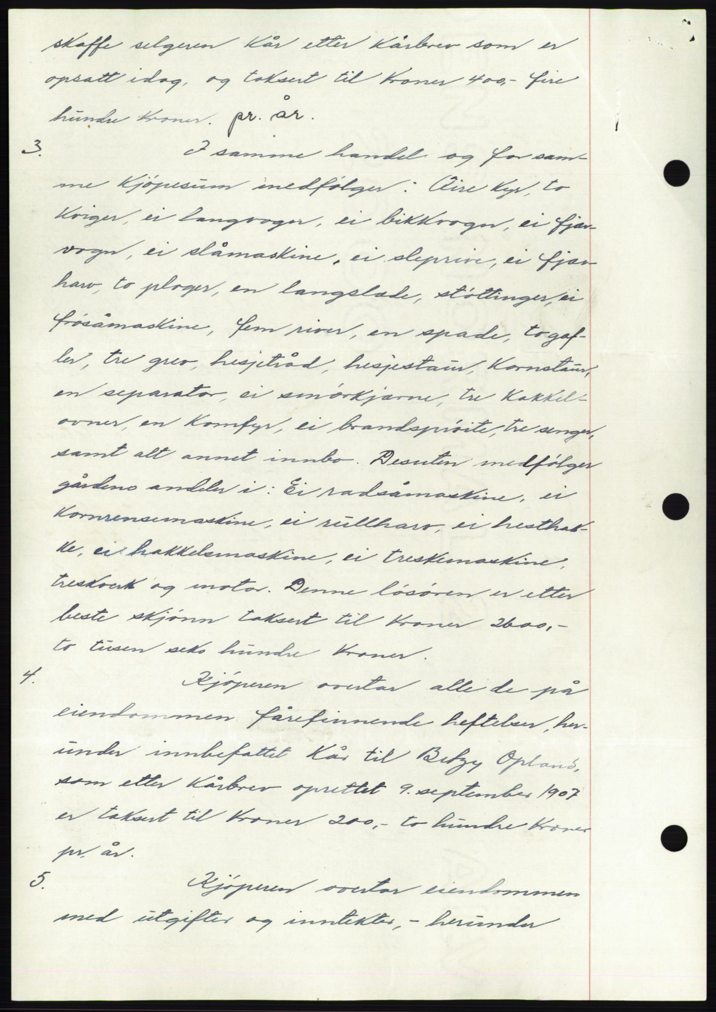 Namdal sorenskriveri, SAT/A-4133/1/2/2C: Pantebok nr. -, 1940-1941, Tingl.dato: 01.04.1941
