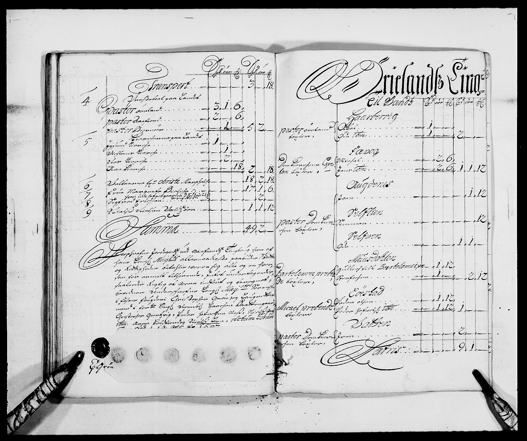 Rentekammeret inntil 1814, Reviderte regnskaper, Fogderegnskap, AV/RA-EA-4092/R57/L3845: Fogderegnskap Fosen, 1687, s. 192