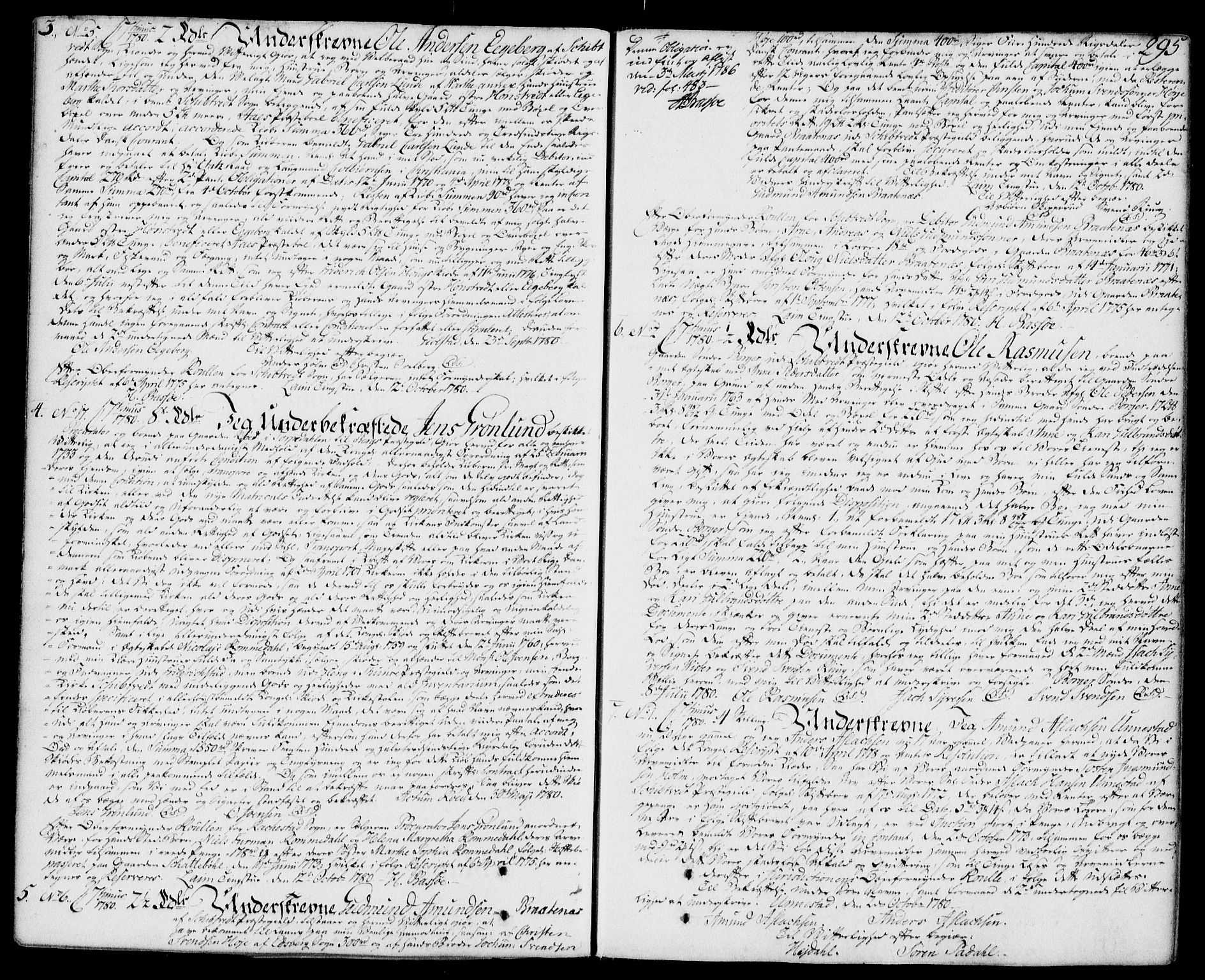 Rakkestad sorenskriveri, SAO/A-10686/G/Gb/Gba/Gbaa/L0003a: Pantebok nr. 3a, 1772-1781, s. 295