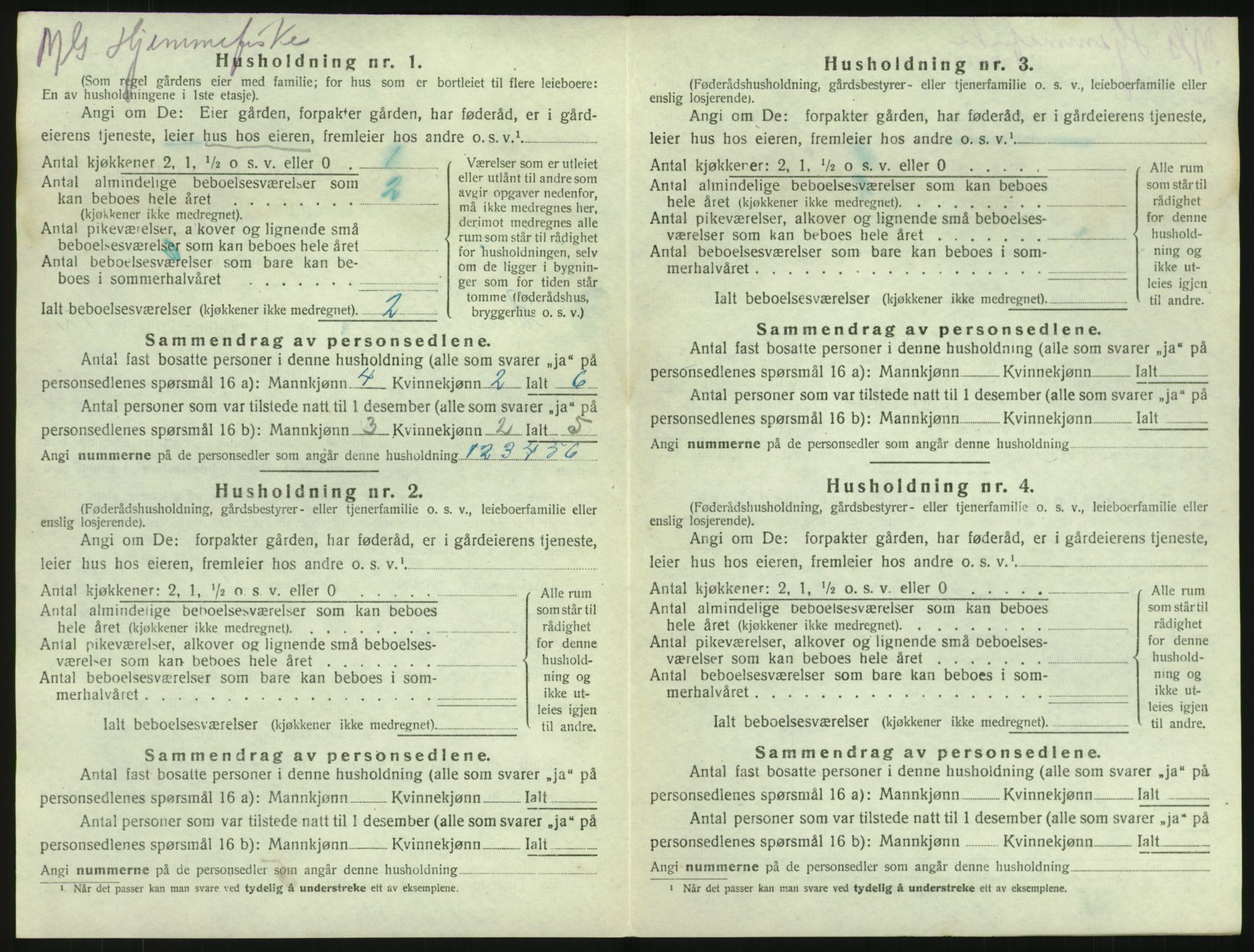 SAKO, Folketelling 1920 for 0726 Brunlanes herred, 1920, s. 1706