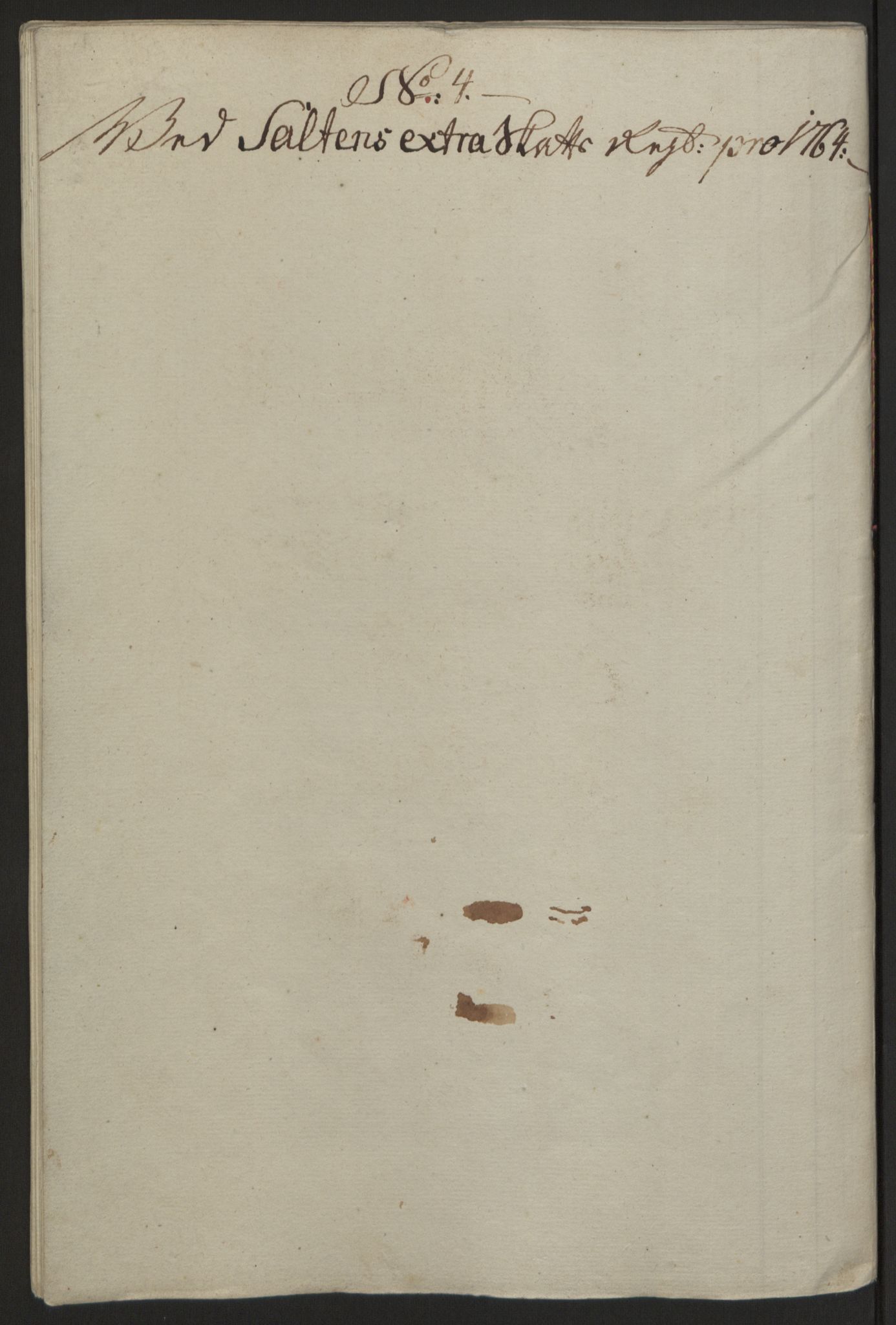 Rentekammeret inntil 1814, Reviderte regnskaper, Fogderegnskap, RA/EA-4092/R66/L4670: Ekstraskatten Salten, 1762-1764, s. 391