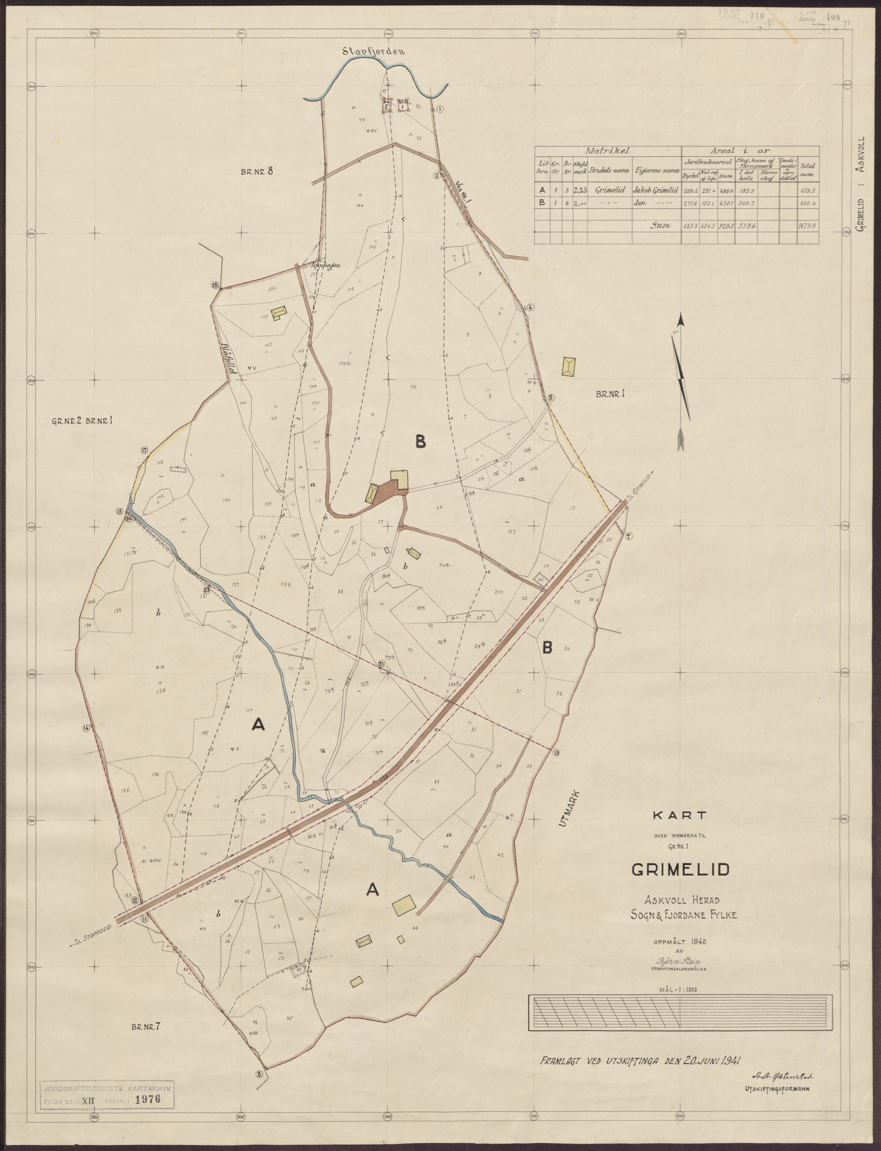 Jordskifteverkets kartarkiv, AV/RA-S-3929/T, 1859-1988, s. 2380