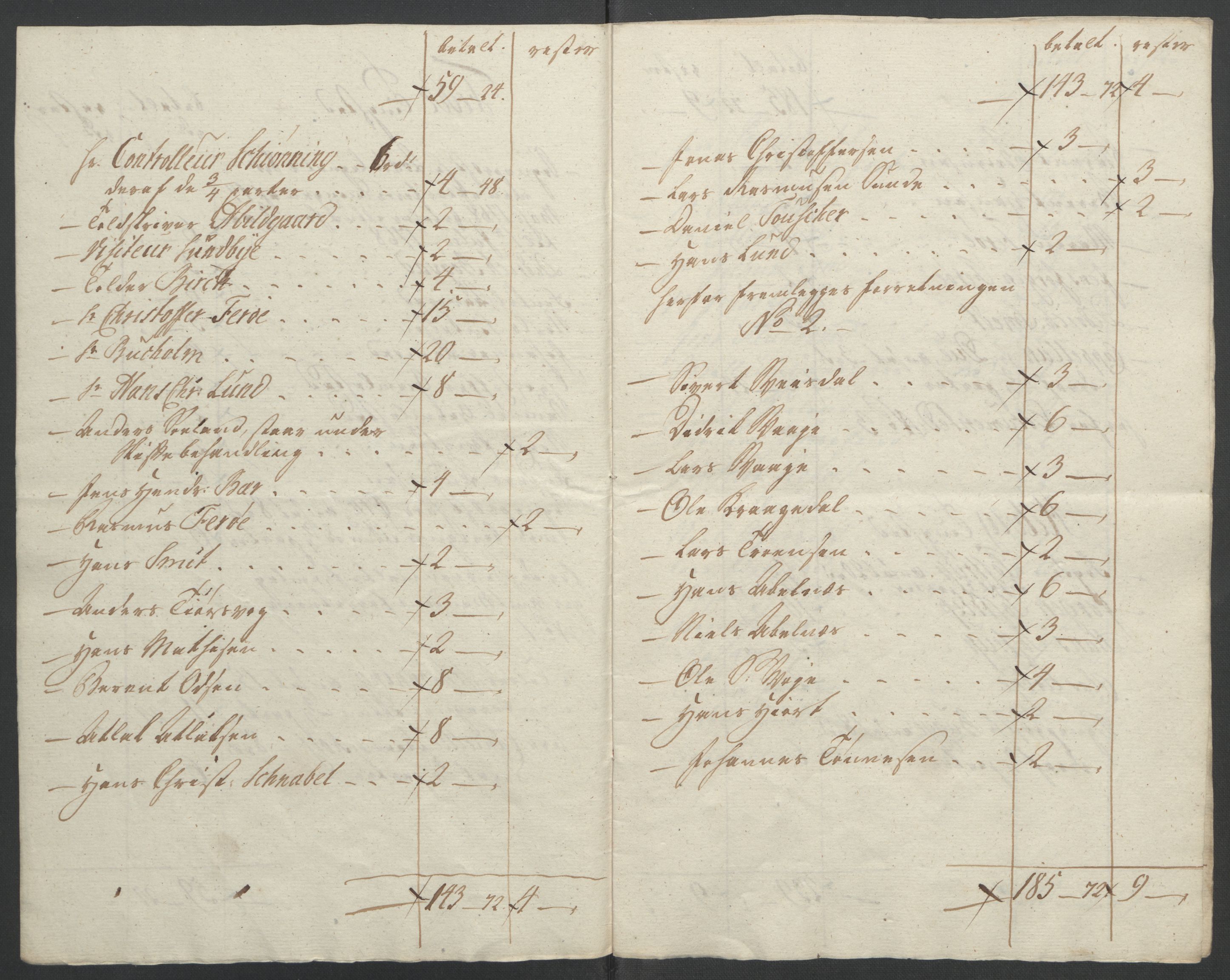 Rentekammeret inntil 1814, Reviderte regnskaper, Fogderegnskap, RA/EA-4092/R45/L2704: Ekstraskatten Lista og Mandal, 1762-1768, s. 335