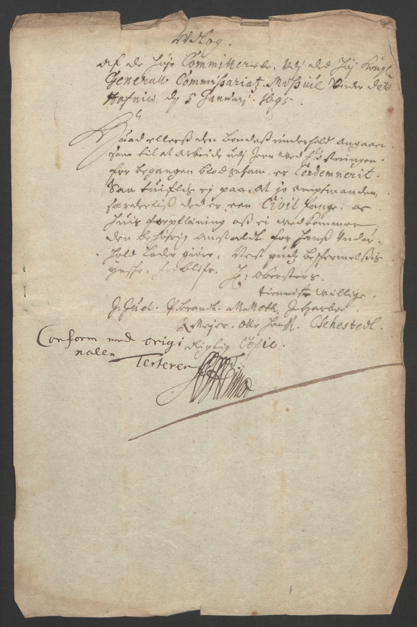Rentekammeret inntil 1814, Reviderte regnskaper, Fogderegnskap, AV/RA-EA-4092/R51/L3183: Fogderegnskap Nordhordland og Voss, 1695-1697, s. 124