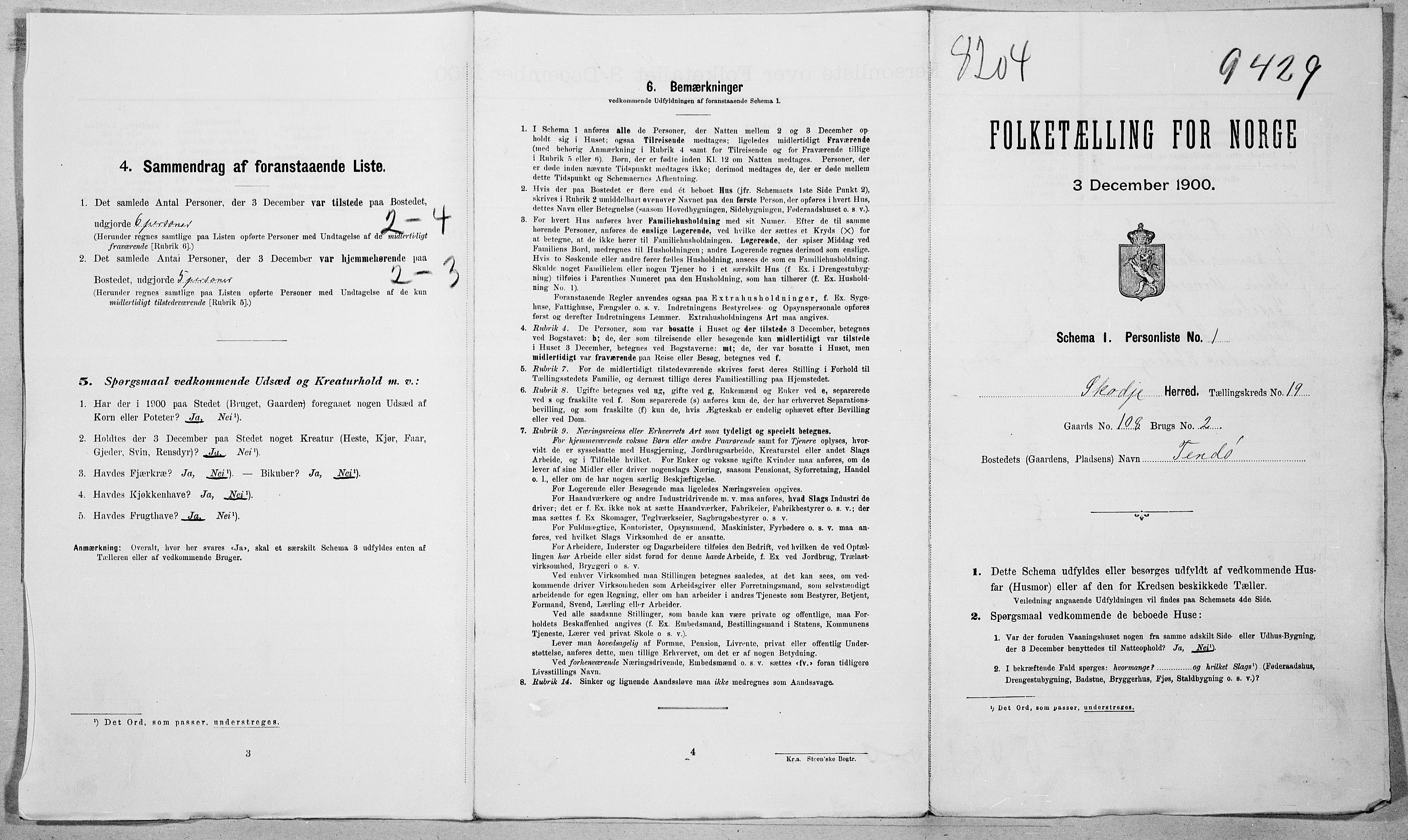 SAT, Folketelling 1900 for 1529 Skodje herred, 1900, s. 65