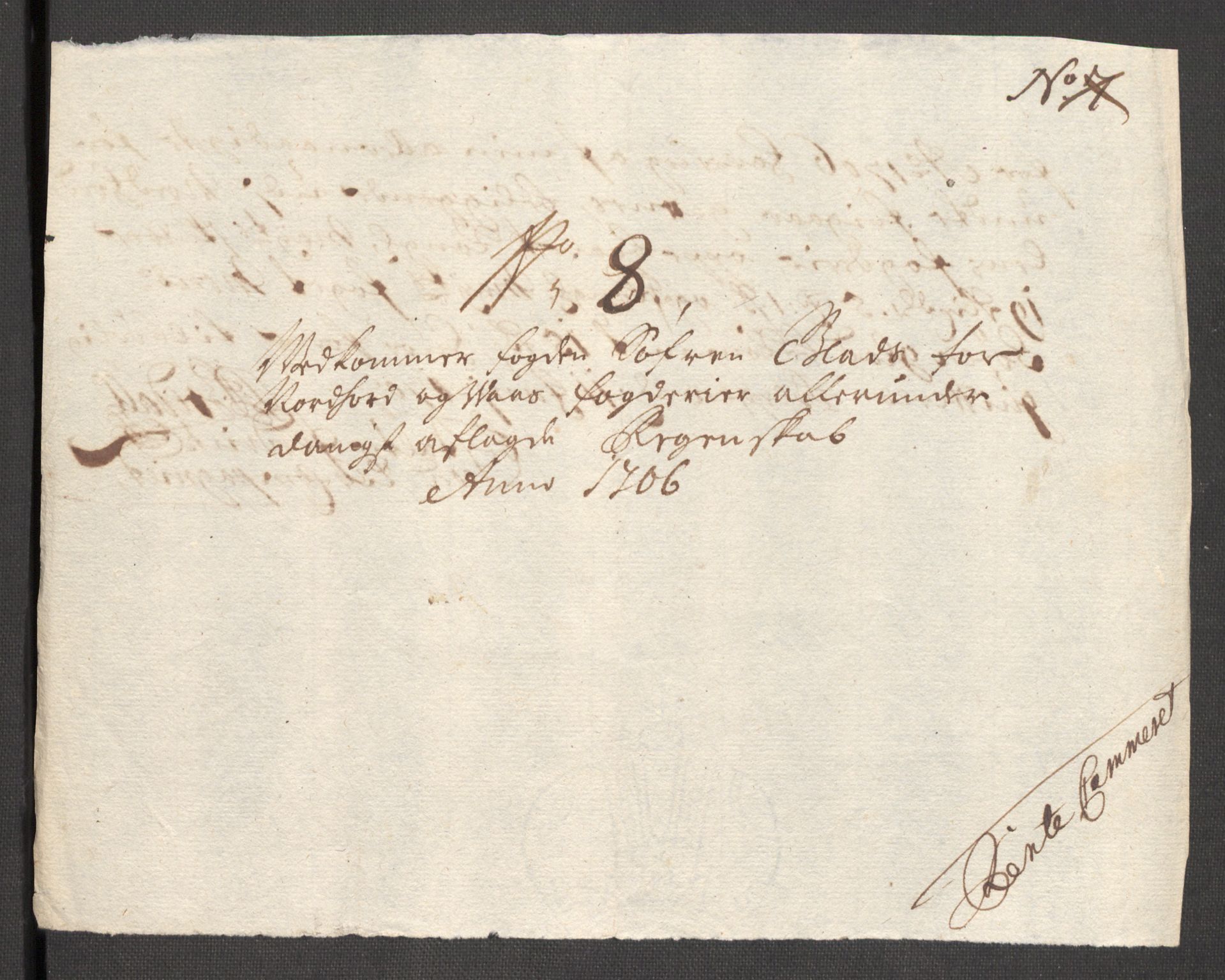 Rentekammeret inntil 1814, Reviderte regnskaper, Fogderegnskap, RA/EA-4092/R51/L3188: Fogderegnskap Nordhordland og Voss, 1706-1707, s. 36